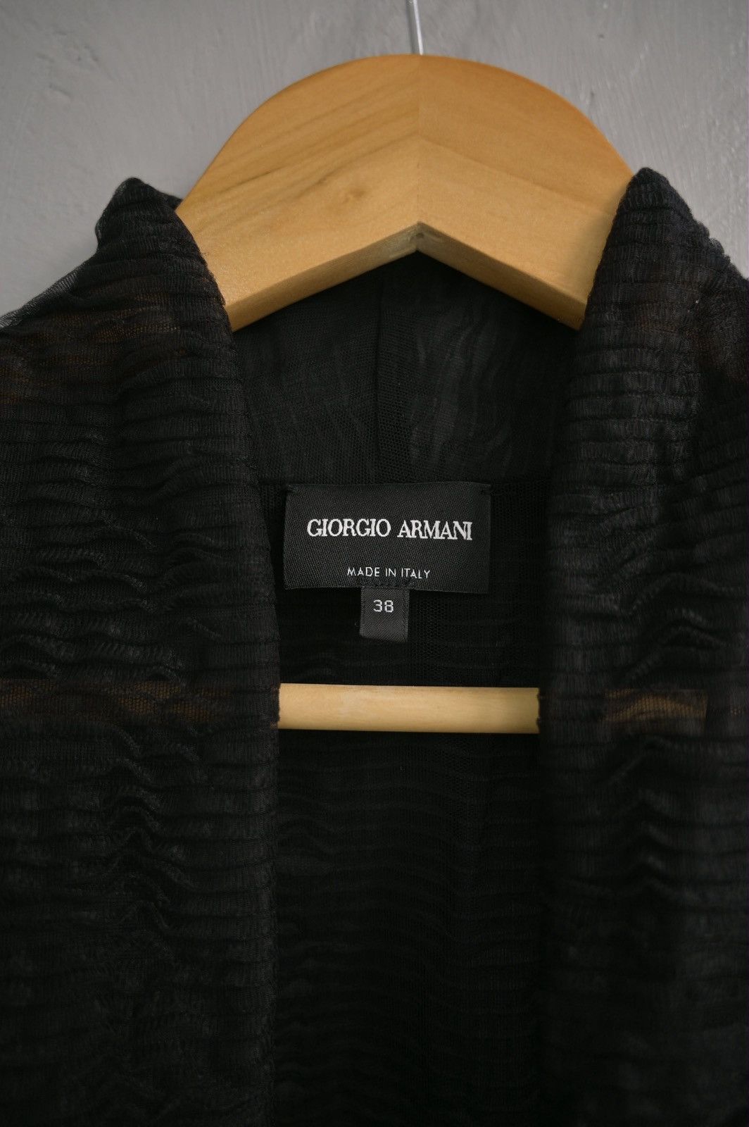 Giorgio Armani Giorgio Armani Textured Cardigan Jacket Size XS / US 0-2 / IT 36-38 - 8 Thumbnail