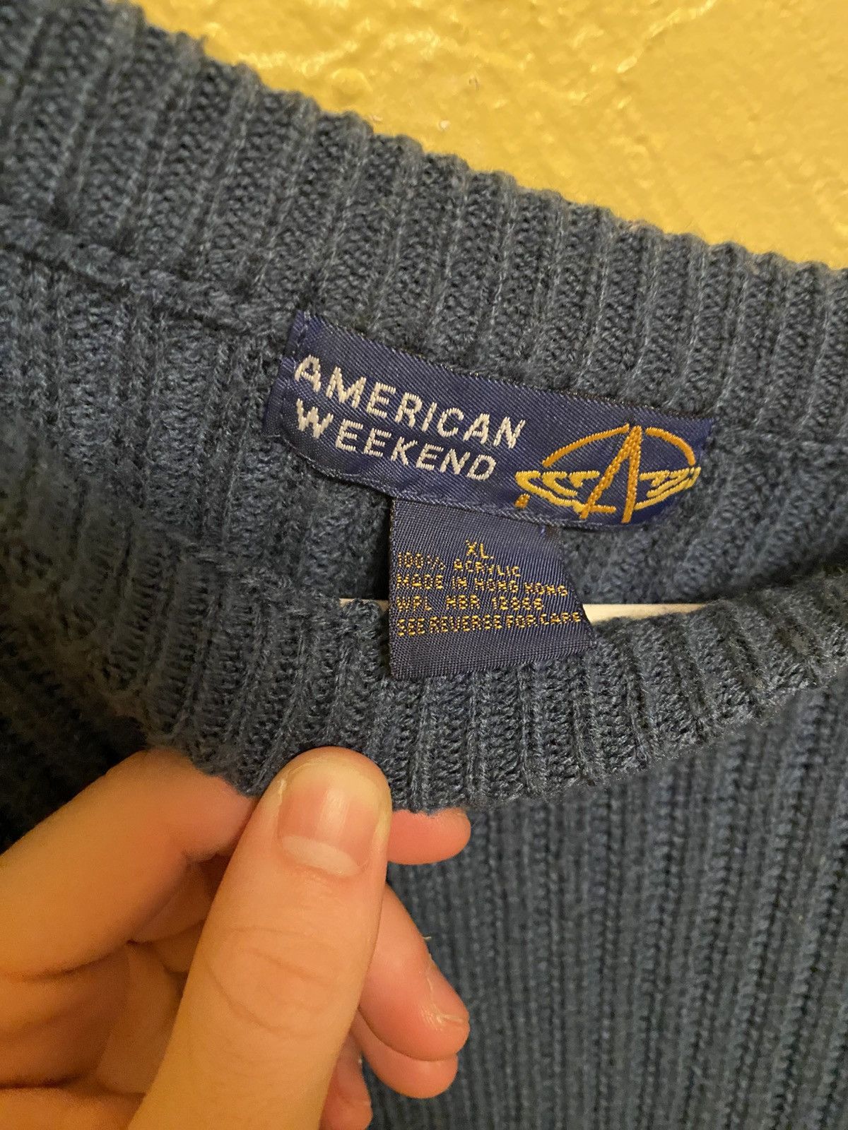 Other Vintage 90s sweater Size US XL / EU 56 / 4 - 3 Thumbnail