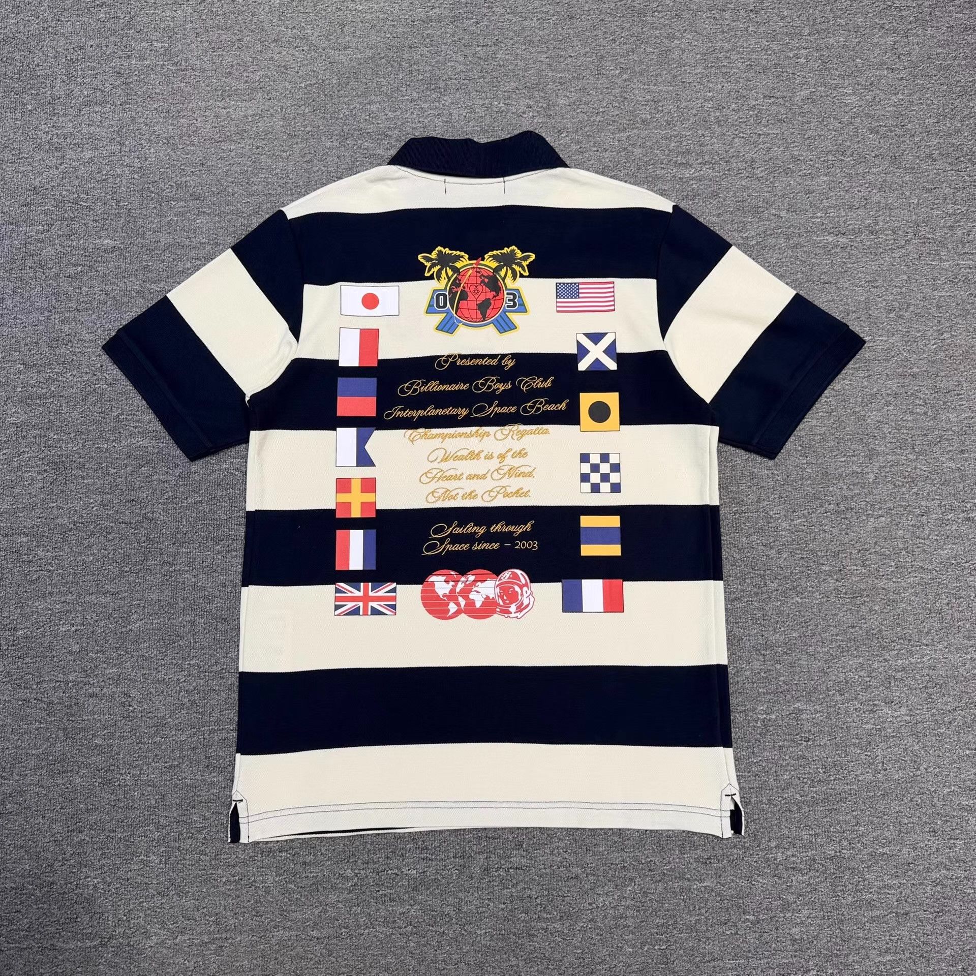 Billionaire Boys Club BBC Short Sleeve Polo Shirt Q5 Size US L / EU 52-54 / 3 - 2 Thumbnail