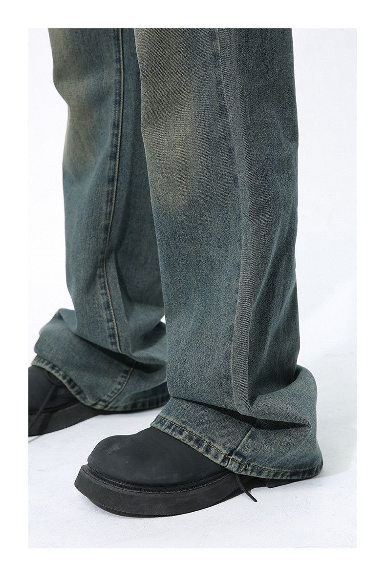 Japanese Brand × Jean Distressed vintage flared washed jeans Size US 32 / EU 48 - 7 Thumbnail
