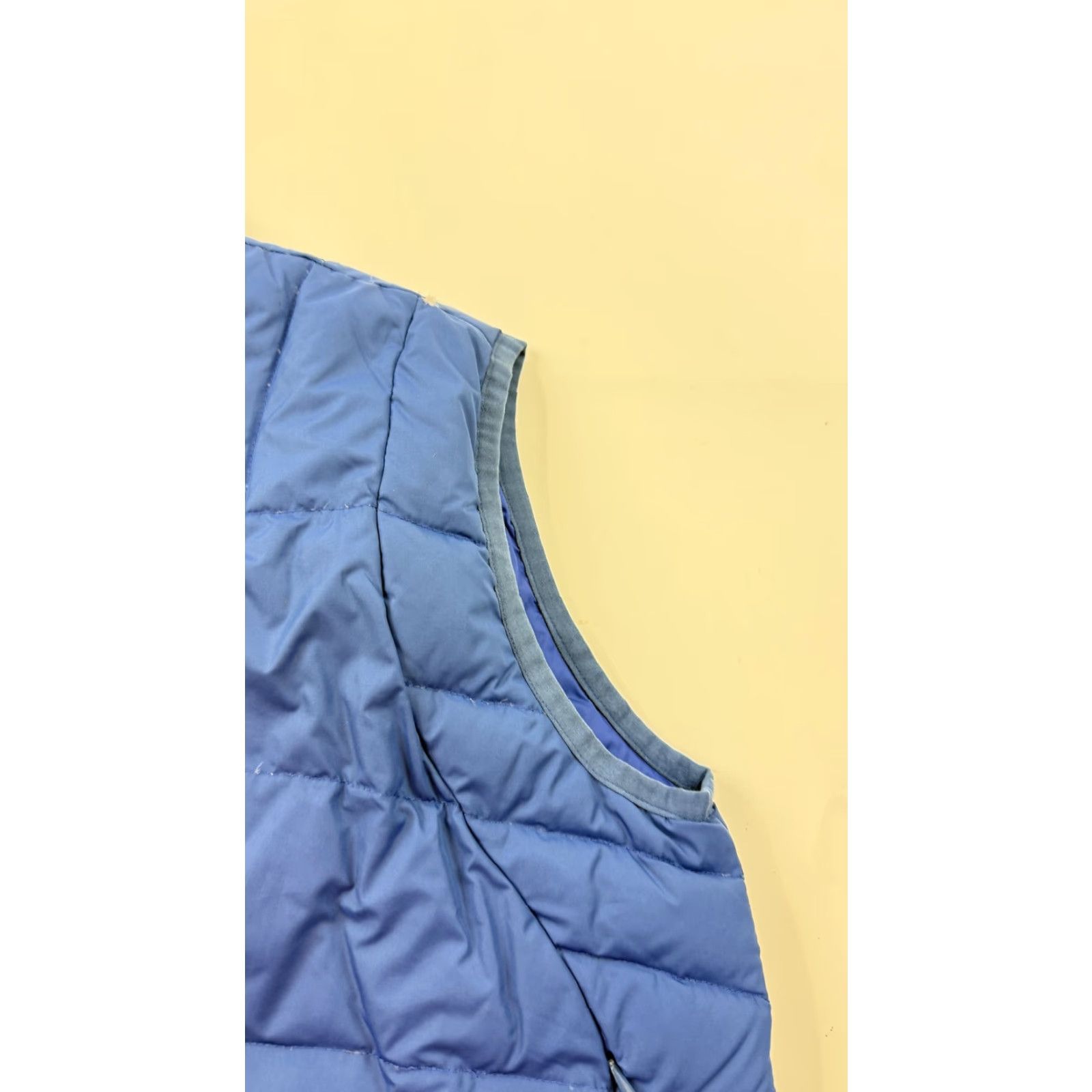 Cabela's Vest Mens Large Blue Premier Northern Goose Down Puffer 650 Fill Power