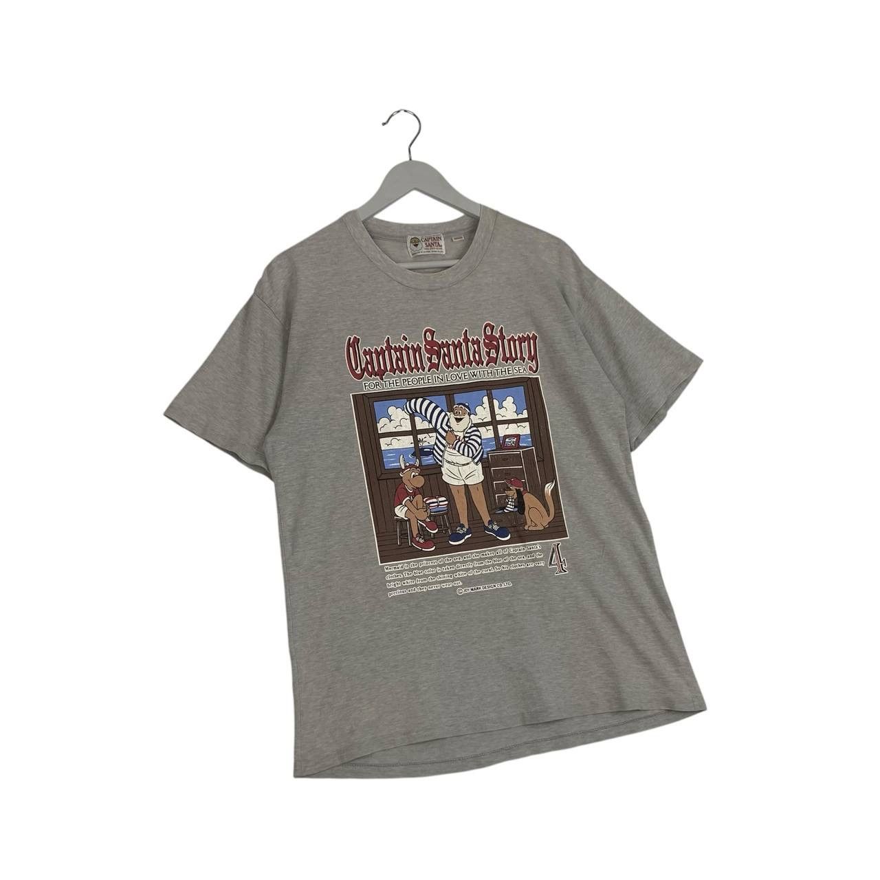 Designer × Vintage Vintage T-Shirt Captain Santa from Santa Island Size US M / EU 48-50 / 2 - 5 Thumbnail
