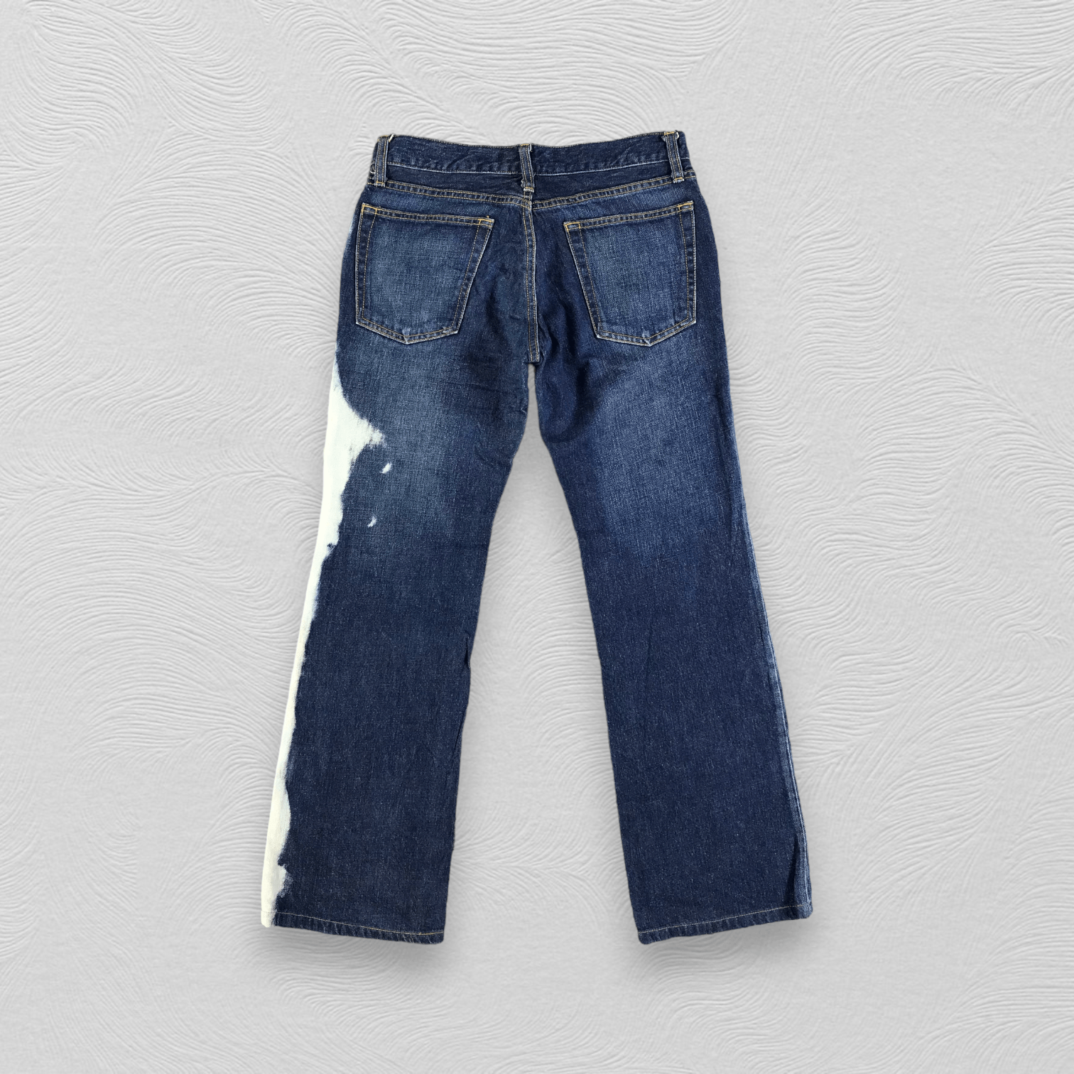 Japanese Brand Japanese Brand Acid Wash Flare Jeans KJ2109 Size US 30 / EU 46 - 2 Thumbnail
