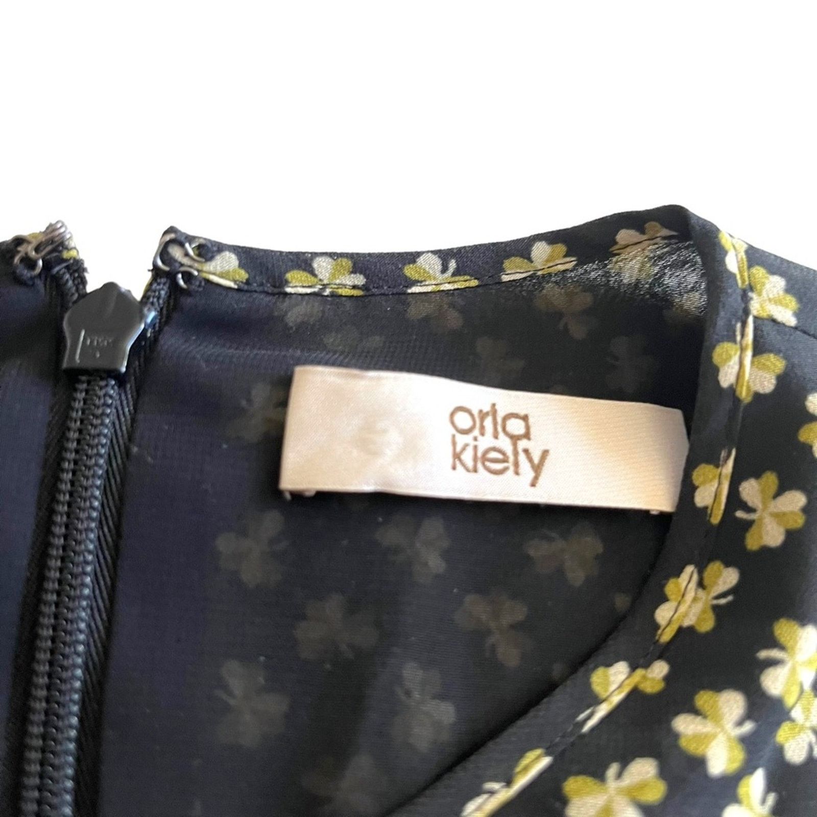 Orla Kiely Orla Kiely rare chiffon clover shamrock ditsy print dress Size M / US 6-8 / IT 42-44 - 8 Thumbnail