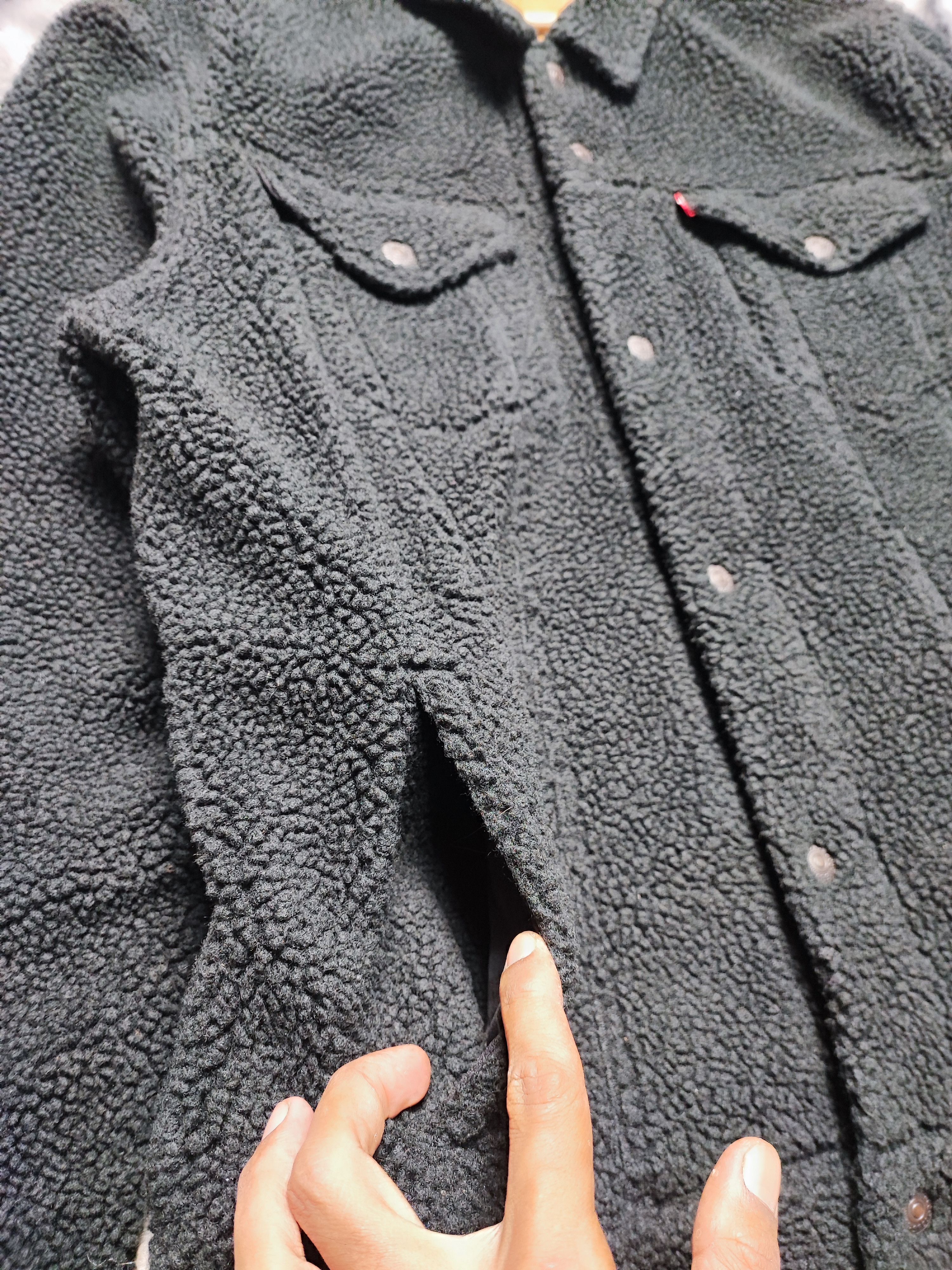 Levi's Vintage Clothing Levi's Sherpa Lined Trucker Jacket Fleece Size L Size US L / EU 52-54 / 3 - 8 Thumbnail