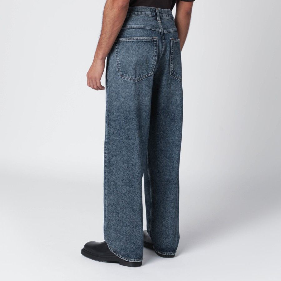 Agolde o1d2blof1025 Denim Jeans in Blue Size US 33 - 4 Thumbnail