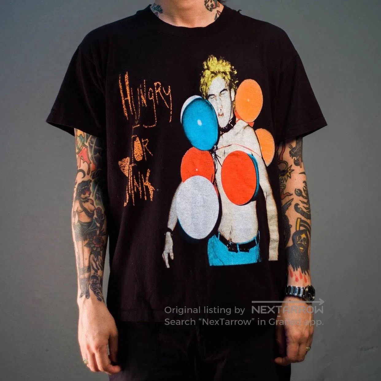 Vintage Vintage 1994 L7 Hungry For Stink Tee. Size US M / EU 48-50 / 2 - 8 Thumbnail