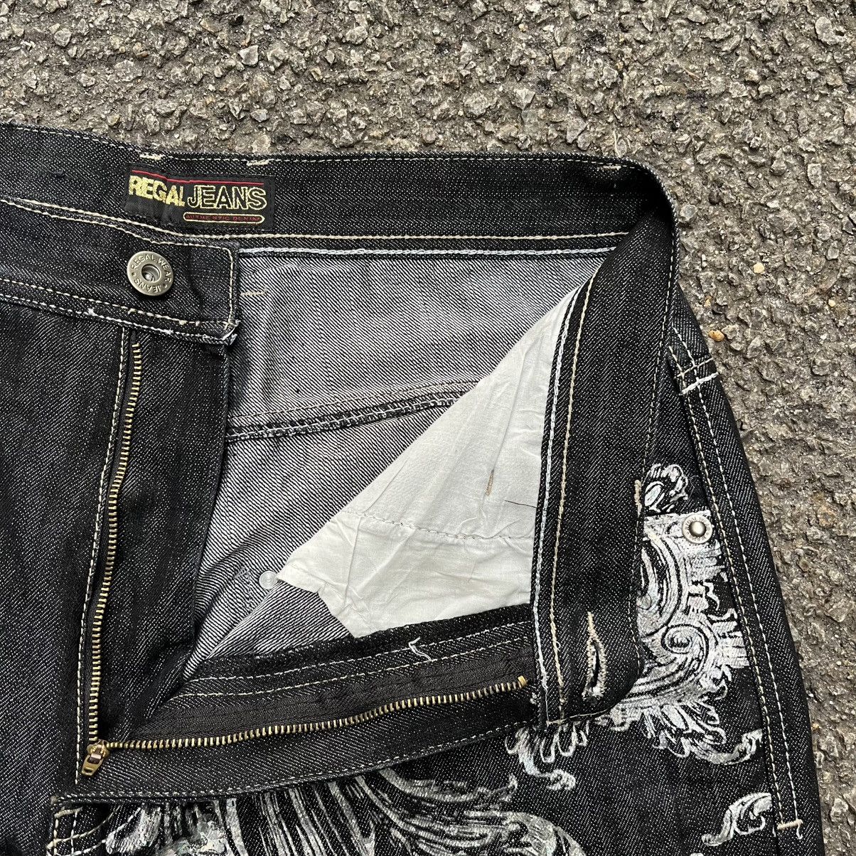 Coogi Crazy Y2K Regal Jeans Tribal Printed Denim Ed Hardy Pants Size US 32 / EU 48 - 8 Thumbnail
