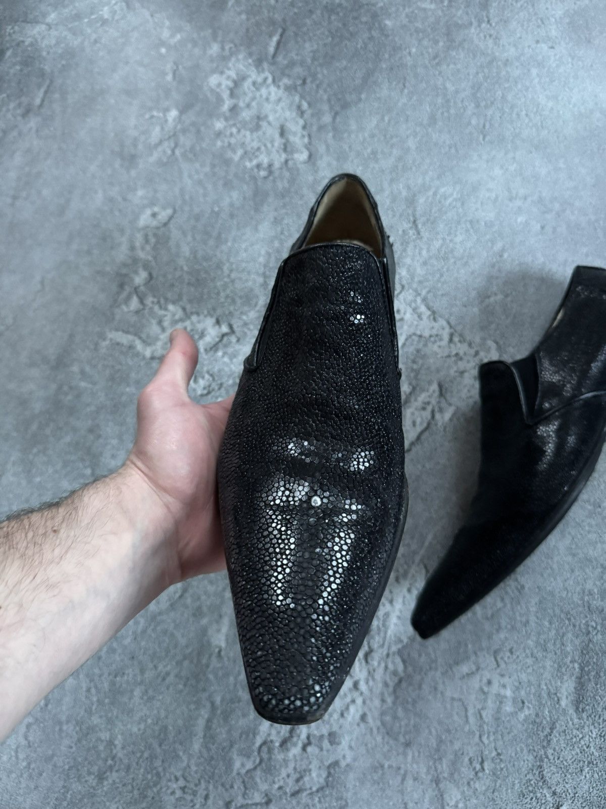 Zilli Zilli leather stingray skin shoes casual luxury Size US 8.5 / EU 41-42 - 5 Thumbnail