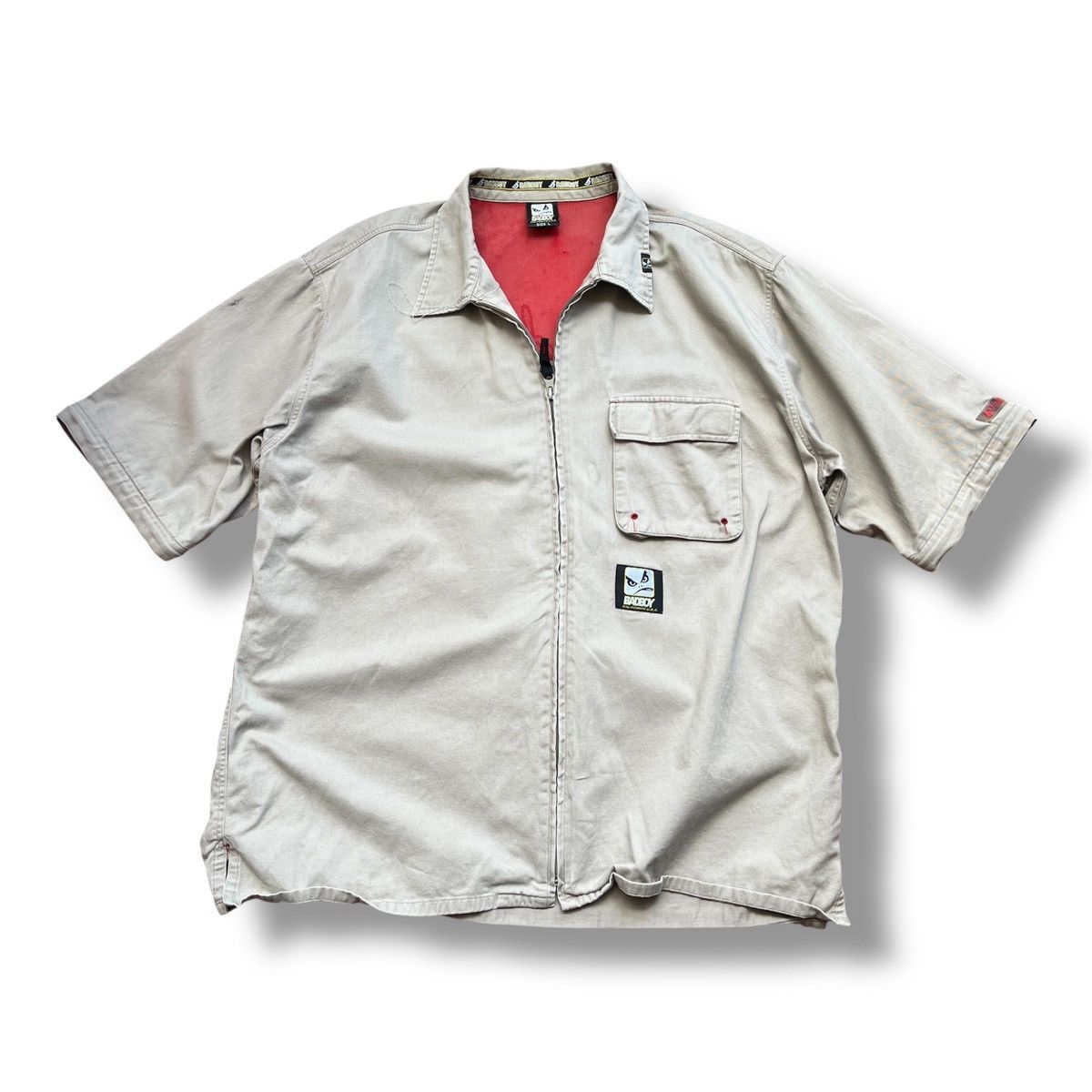 Welcome Skateboards VINTAGE BADBOYS SKATEGANGS SHORT SLEEVES SHIRT ZIPPER Size US L / EU 52-54 / 3 - 3 Thumbnail