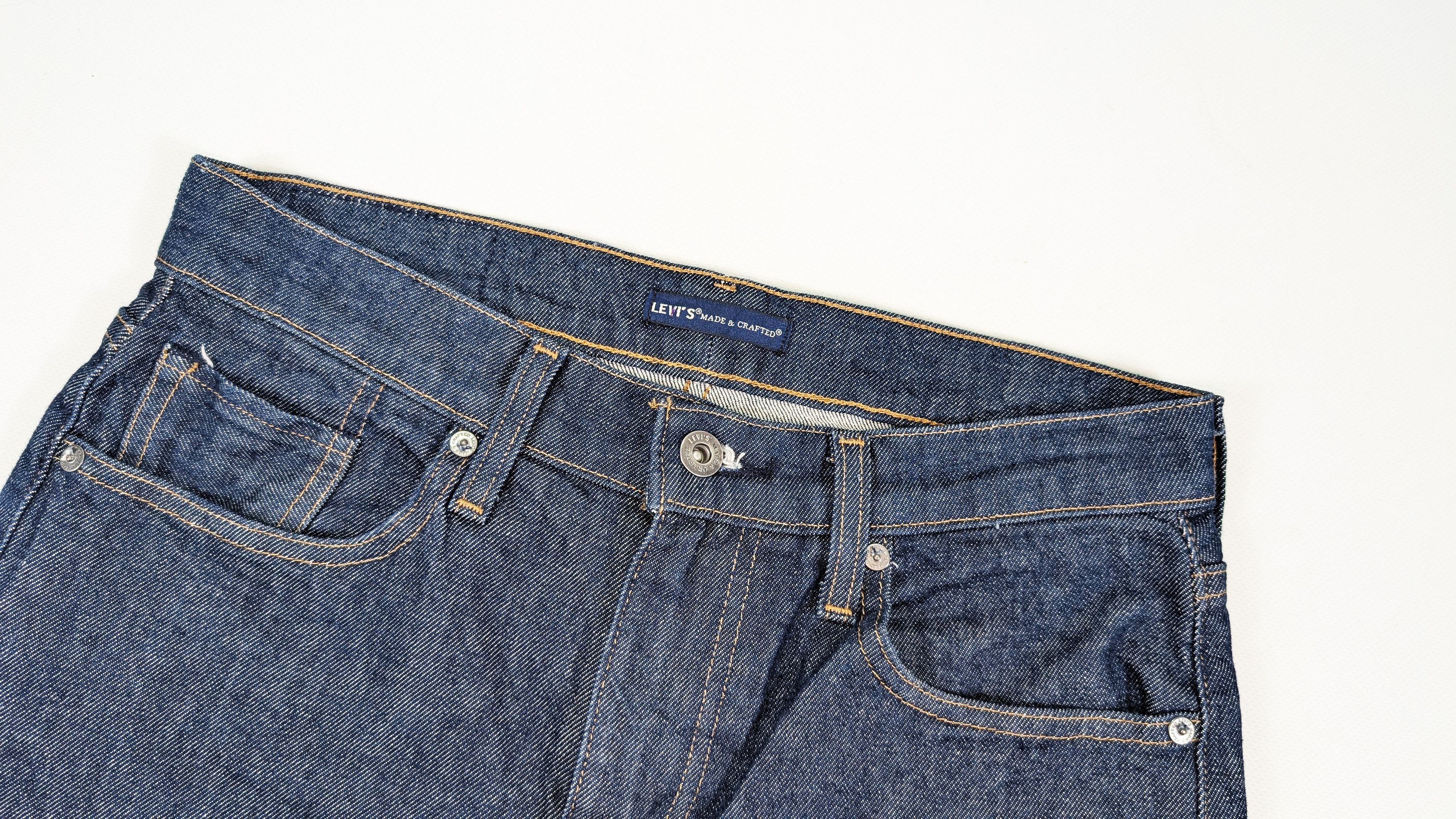 Levi's Levis Made & Crafted 512 Slim Taper Selvedge Denim Jeans Size US 29 - 4 Thumbnail