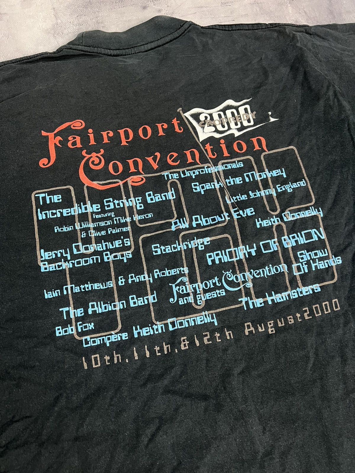 Band Tees × Vintage Vintage T-shirt rock 00s Fairport Convention Size US L / EU 52-54 / 3 - 6 Thumbnail