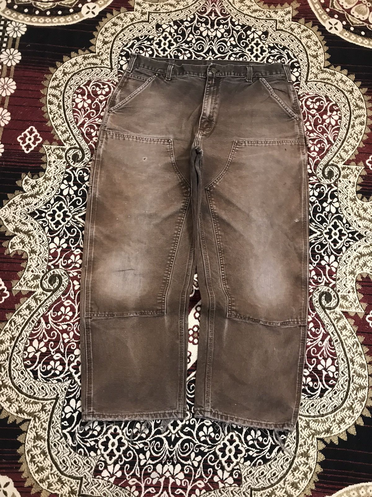 Vintage Carhartt double knee workwear denim