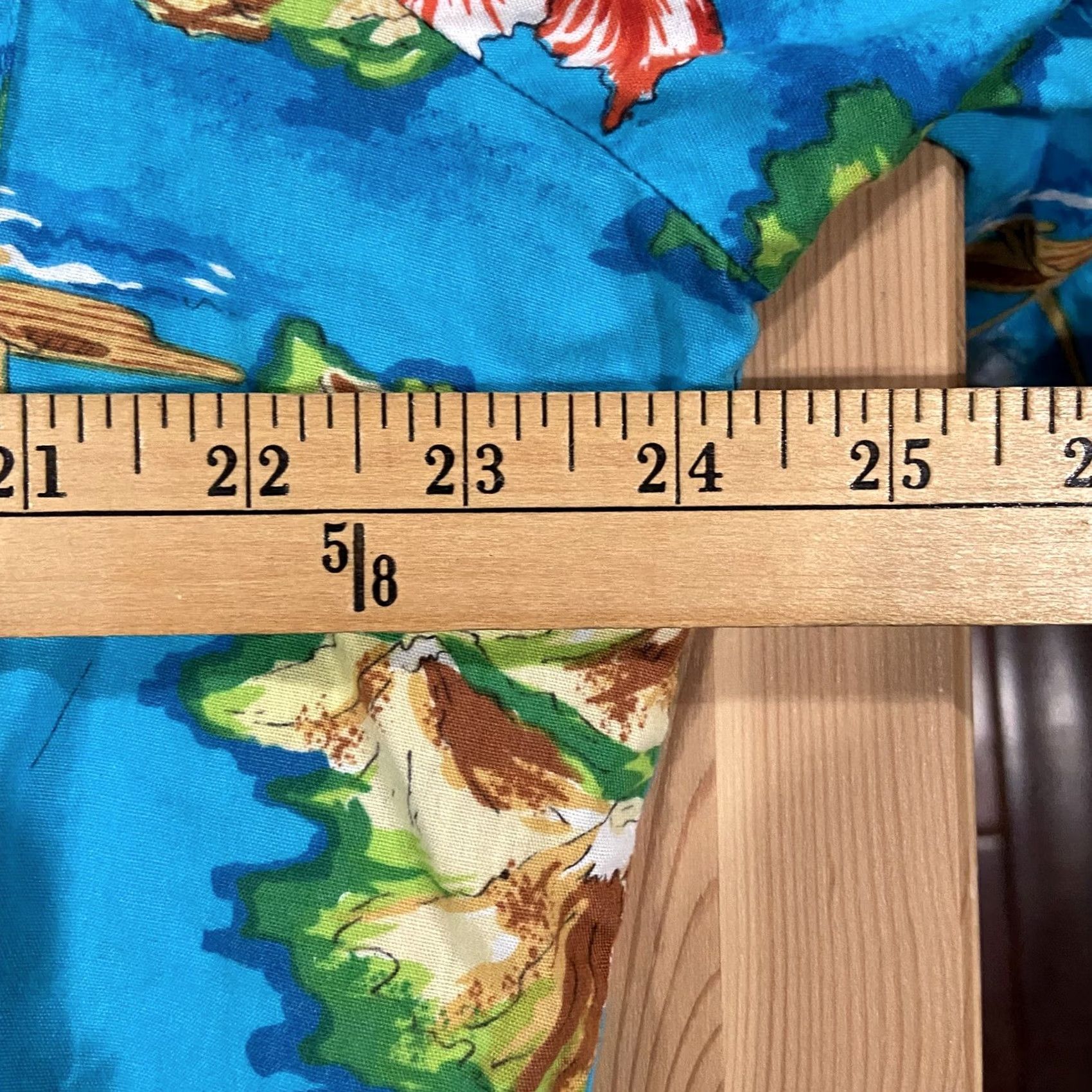 Vintage VINTAGE Pomare Shirt Mens XL Hawaiian 1960s Blue Yellow Beach Sportswear/Beach Size US XL / EU 56 / 4 - 4 Thumbnail