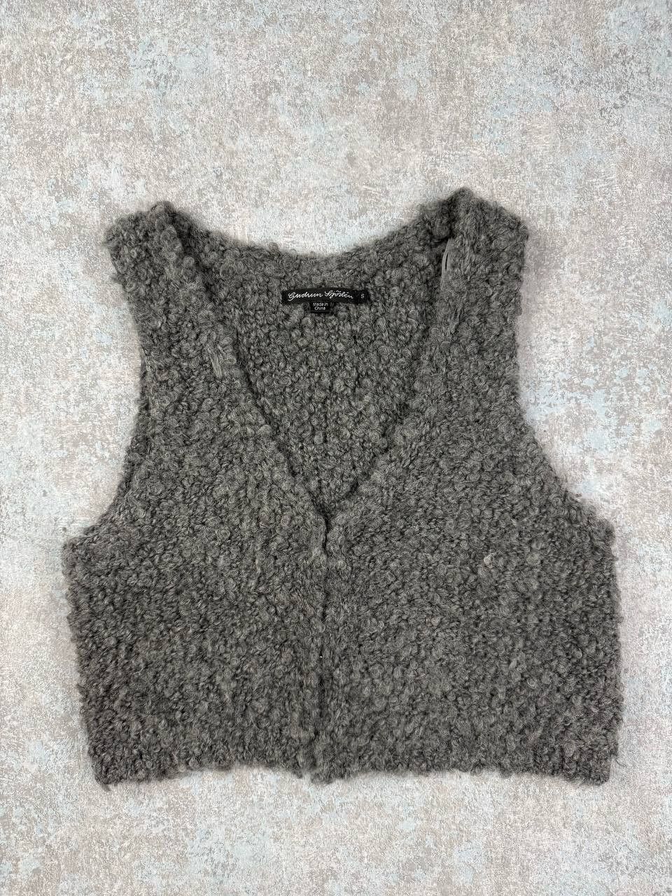 Gudrun Sjoden Gudrun Sjoden Grey Knit Vest Size S / US 4 / IT 40 - 3 Thumbnail