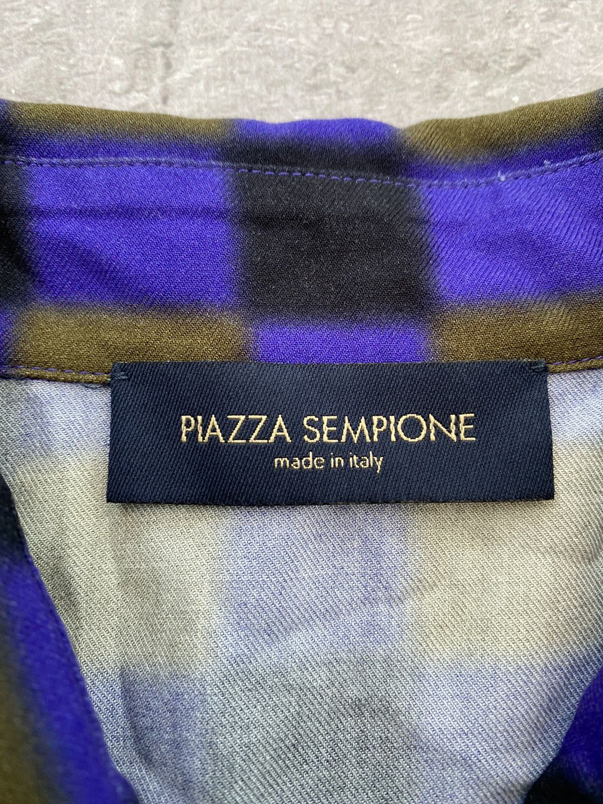 Piazza Sempione Piazza Sempione Long Sleeve Shirt Button Up Made in Italy Size S / US 4 / IT 40 - 8 Thumbnail
