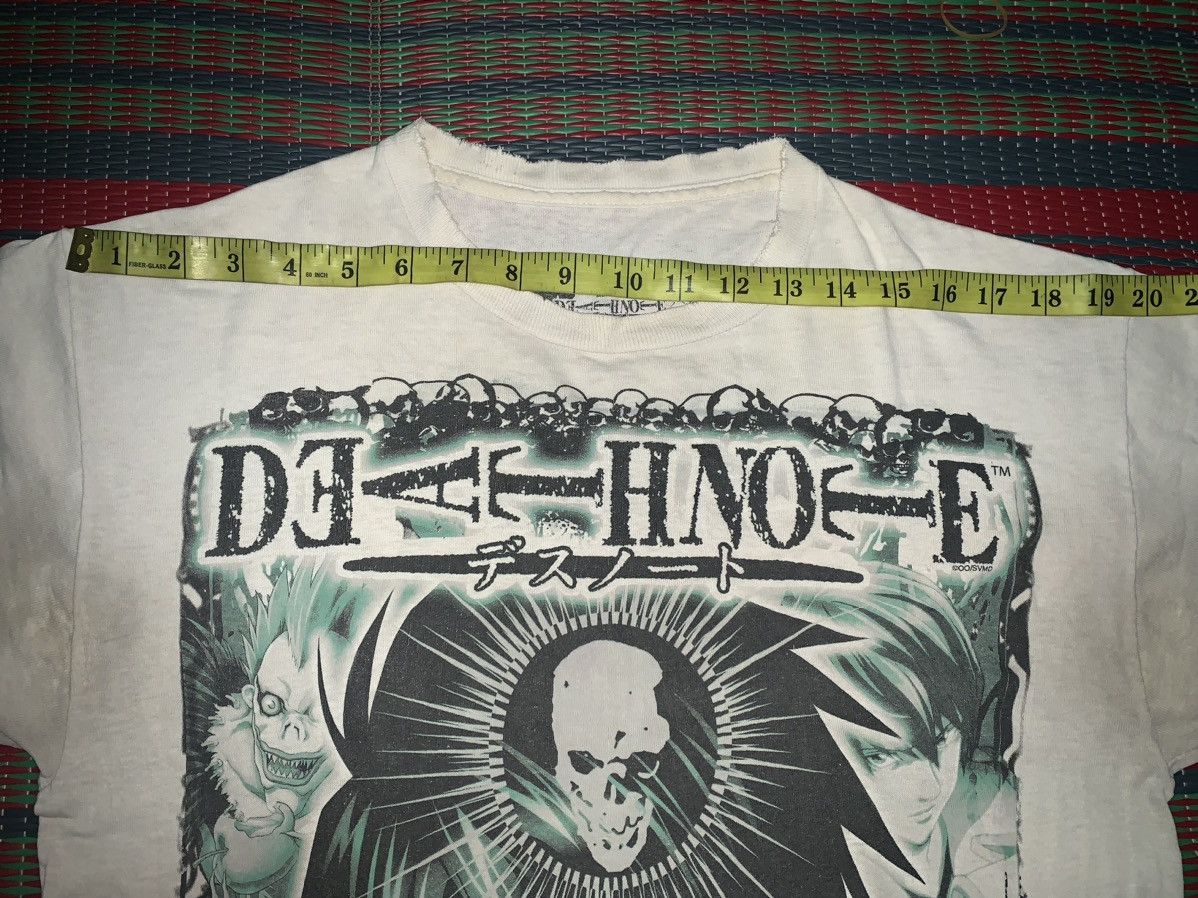 Anime Vintage DEATH NOTE DISTRESSED Promo T-shirt Character(L) Size US M / EU 48-50 / 2 - 11 Thumbnail