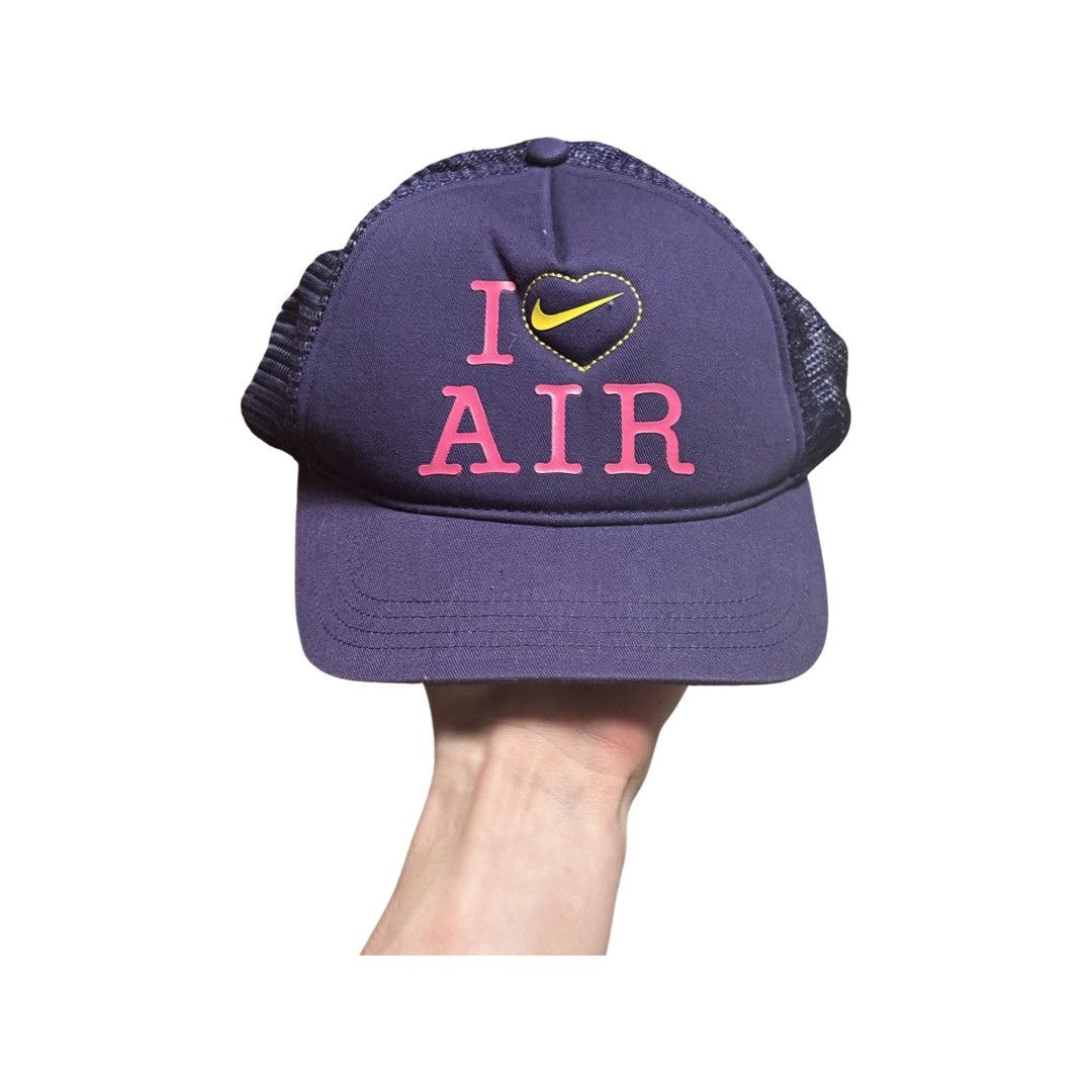 Nike × Nike ACG I 💛 AIR Y2K Nike Hat Silver Tag Short Brim Vintage SnapBack Size ONE SIZE - 3 Thumbnail