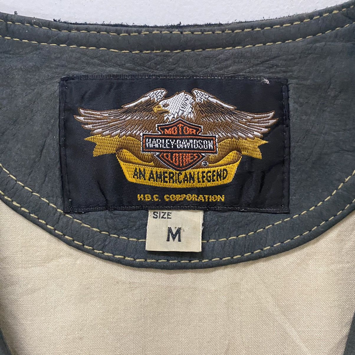 Harley Davidson ✨Vintage Harley Davidson leather vest Size US S / EU 44-46 / 1 - 6 Thumbnail