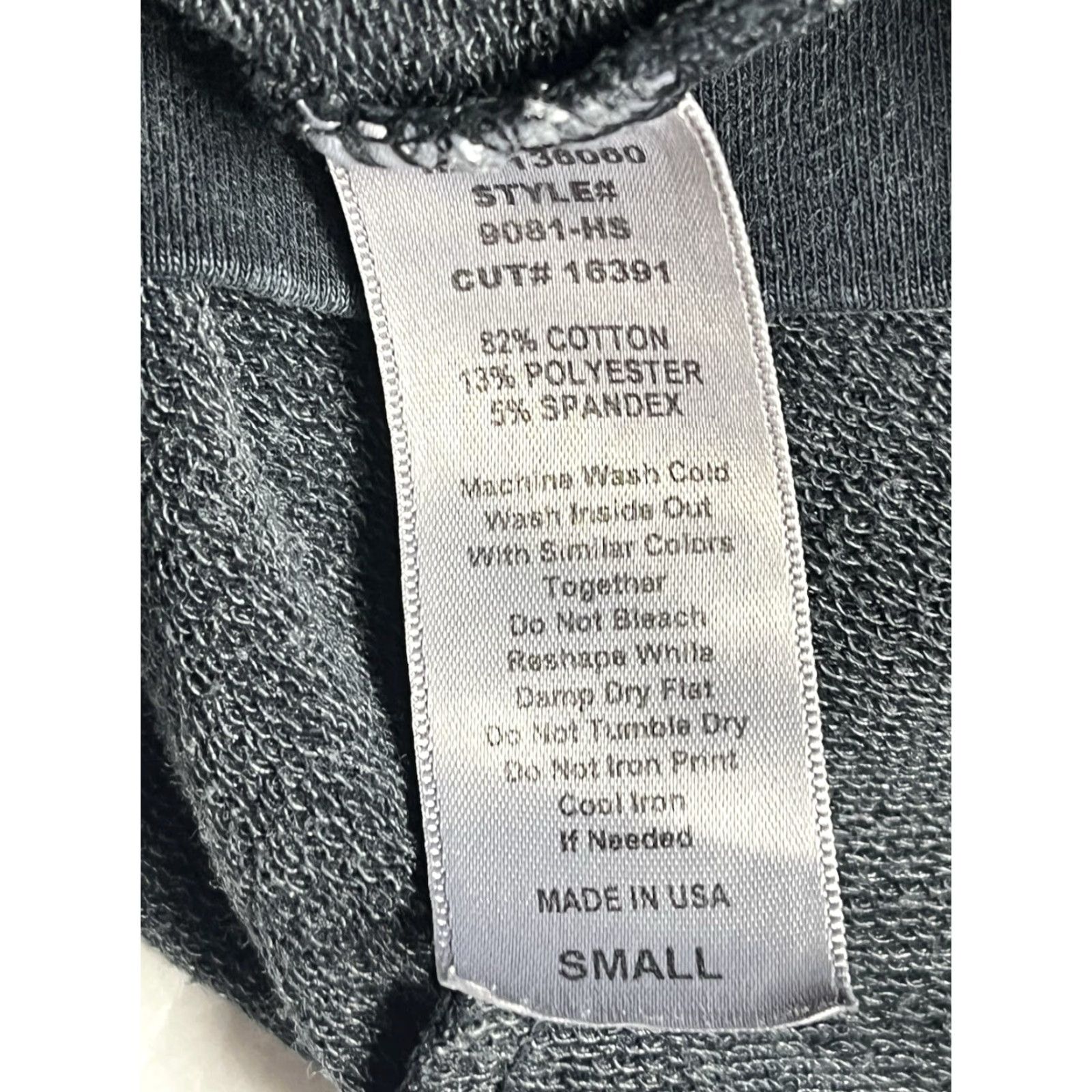 Vintage Project Social T Hoodie Women’s Los Angeles Black Size Small Made in USA Size S / US 4 / IT 40 - 7 Thumbnail