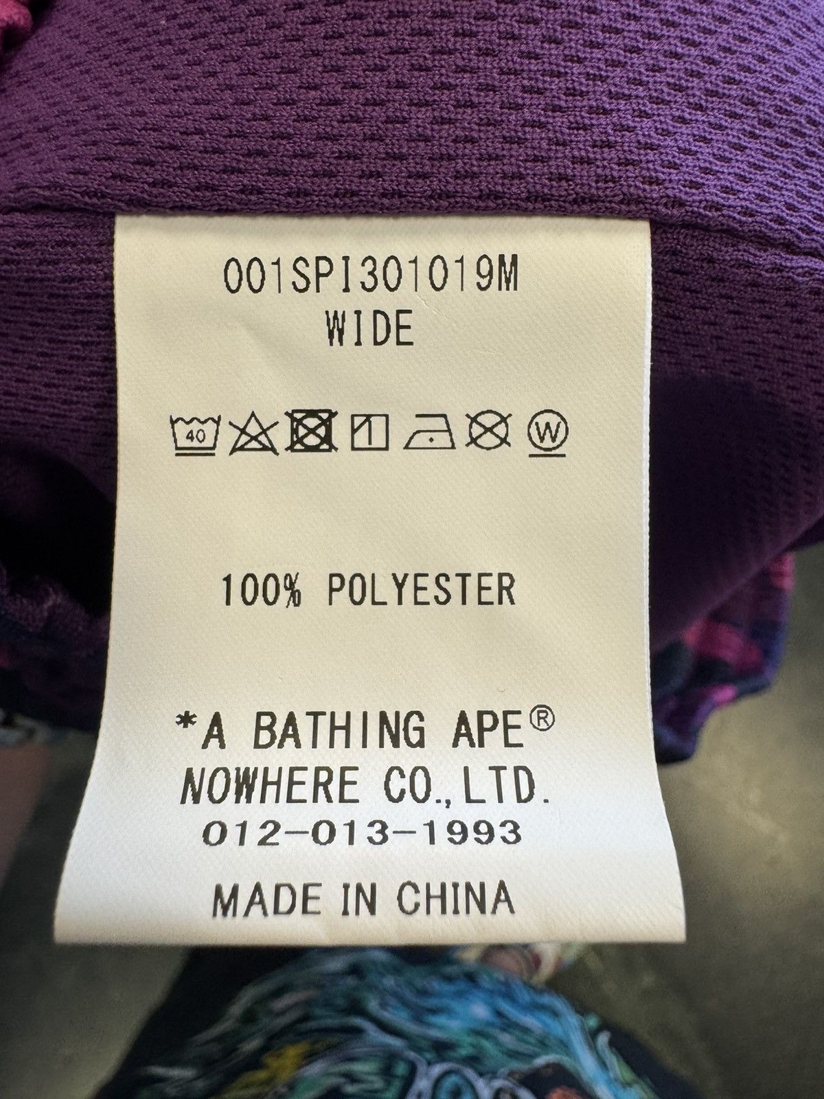 Bape Bape Purple Basketball Shorts Size US 28 / EU 44 - 4 Thumbnail