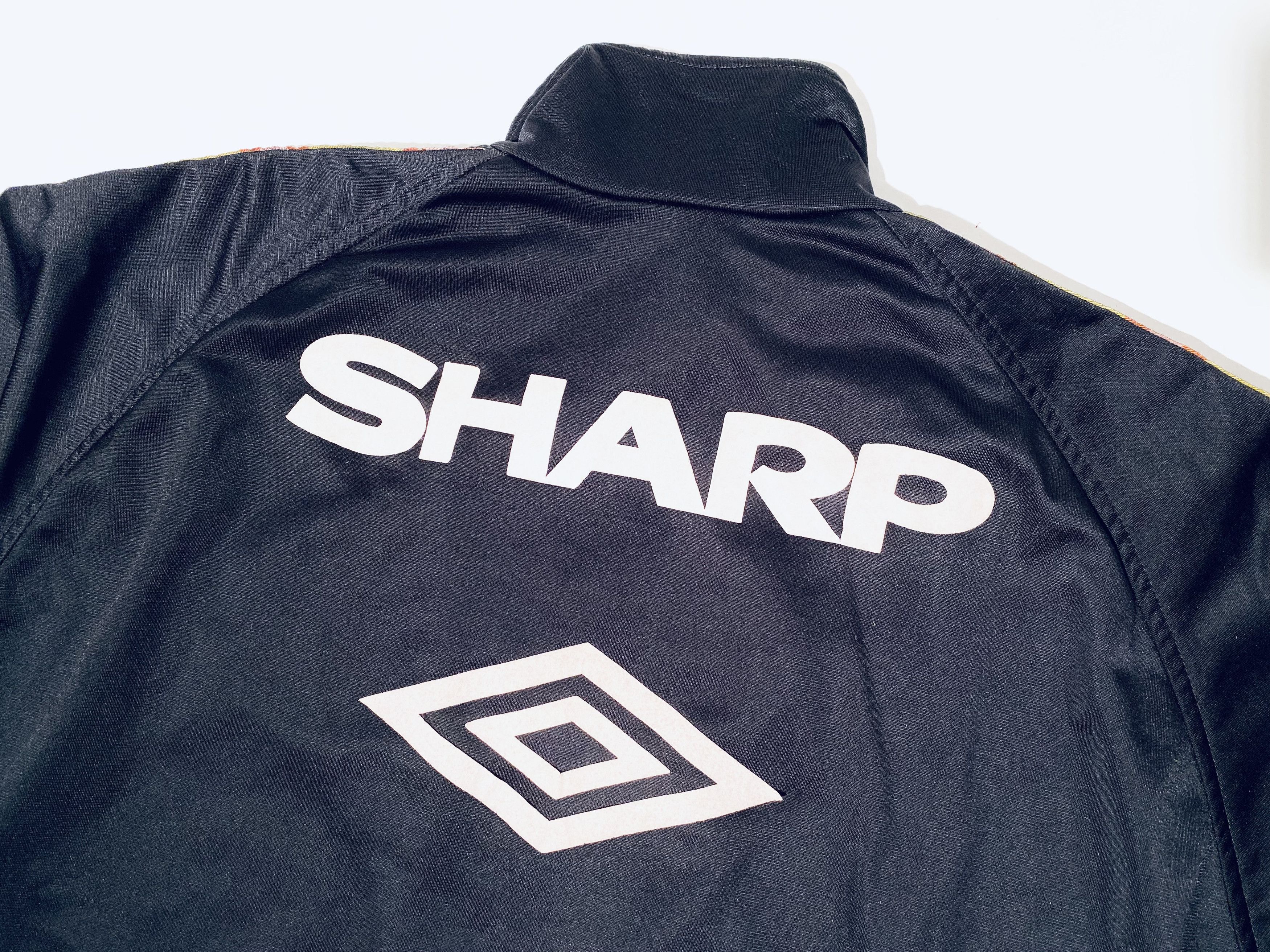 Umbro Manchester United Track / Training Jacket 1997 1998 Size US XXL / EU 58 / 5 - 5 Thumbnail