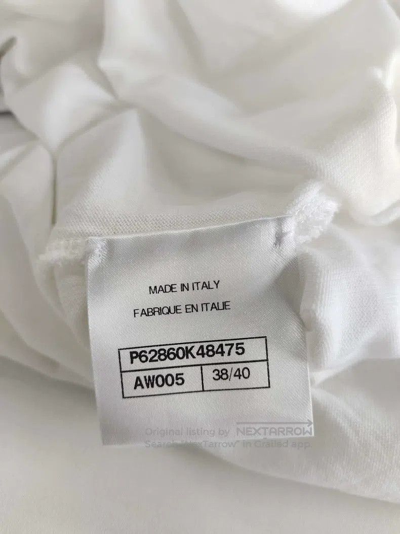 Chanel Chanel Double C white T-shirt Size XS / US 0-2 / IT 36-38 - 4 Thumbnail