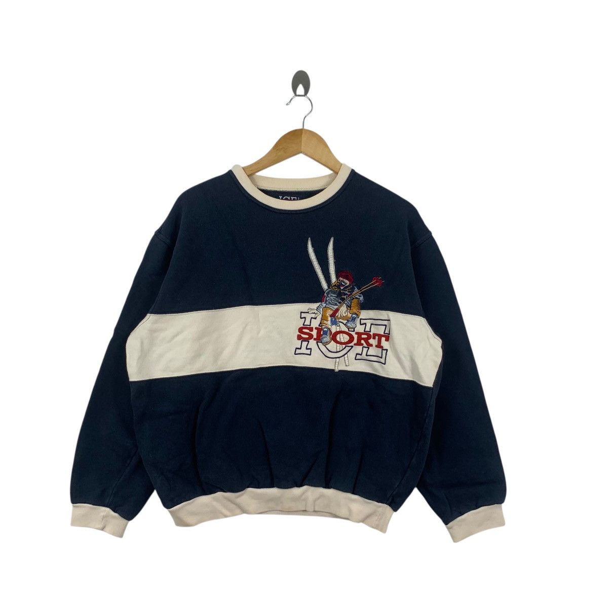 Iceberg Vintage ICEBERG HISTORY SPORT Ski Embroidered Logo Size L / US 10 / IT 46 - 4 Thumbnail