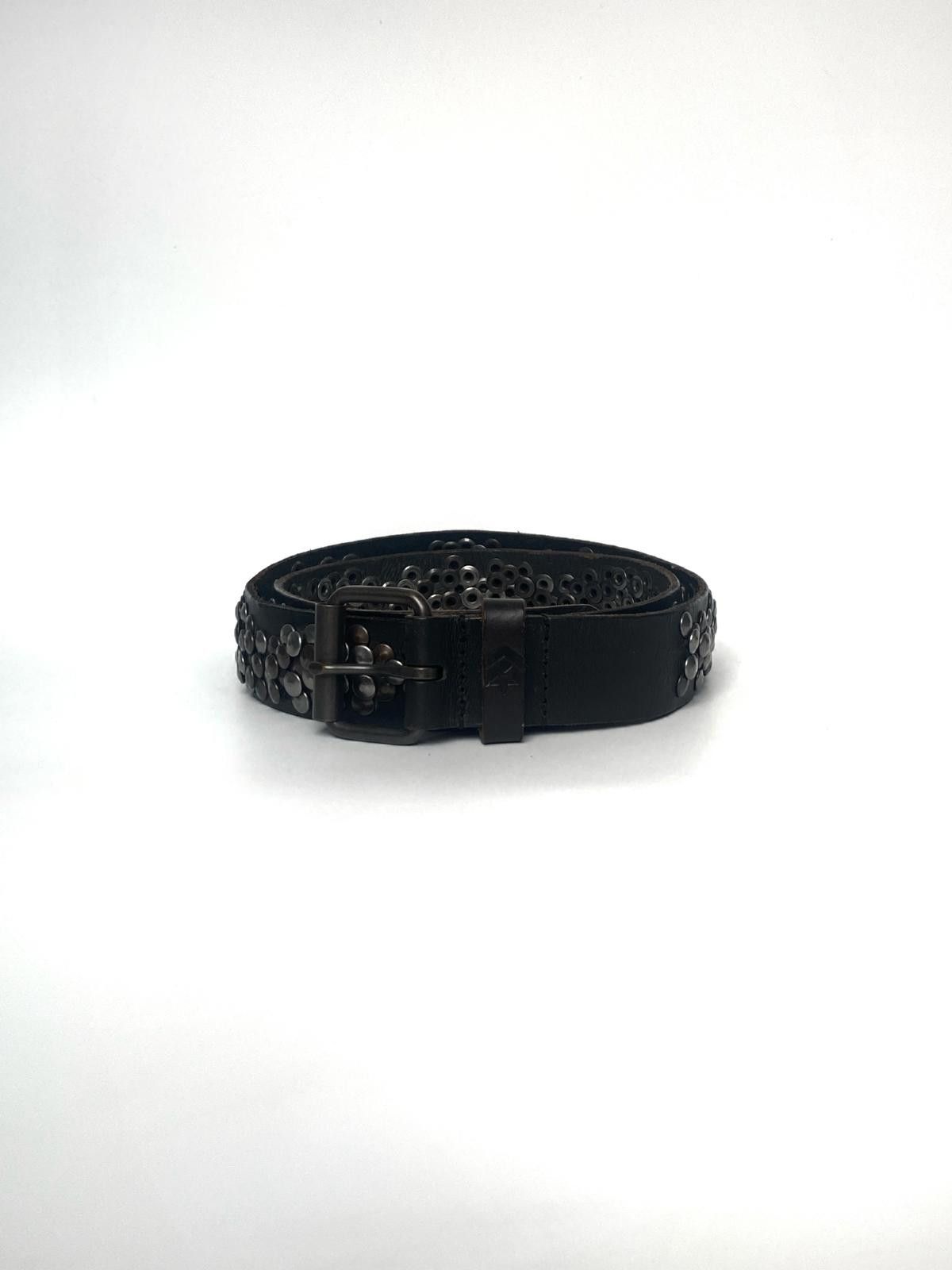 Freeman T. Porter Freeman T Porter Vtg Style Studded Genuine Leather Belt OS Size ONE SIZE - 5 Thumbnail