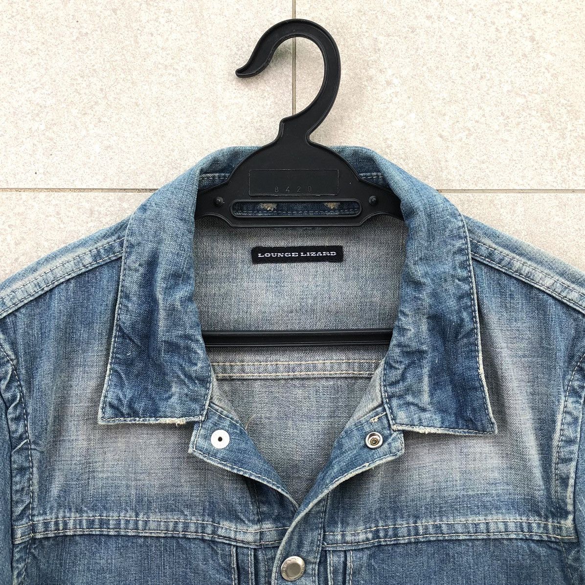 Lounge Lizard Japanese Brand Loung Lizard Type 1 Denim Jacket Jacket Size S / US 4 / IT 40 - 13 Thumbnail