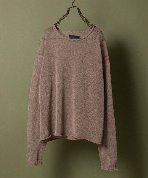 Number (N)ine PAPER YARN SEE THROUGH SUMMER KNIT PULLOVER size 3 Size US L / EU 52-54 / 3 - 1 Thumbnail