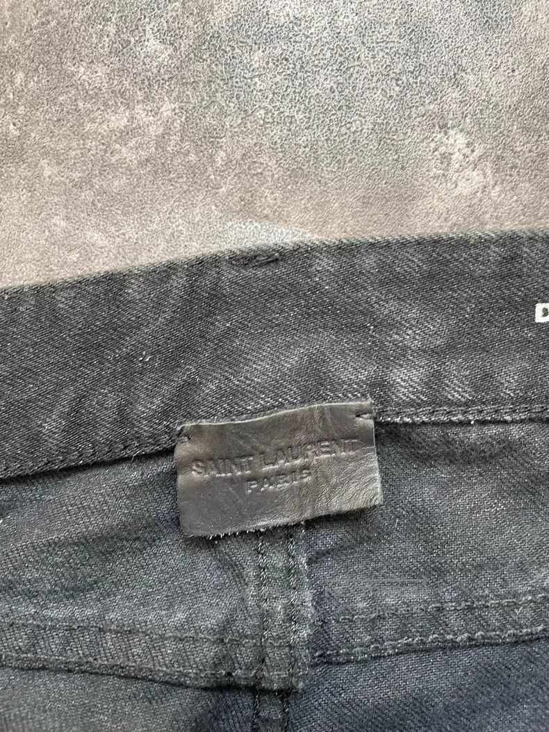 Saint Laurent Paris Saint Laurent Paris Washed black gray straight-leg denim j Size US 31 - 3 Thumbnail