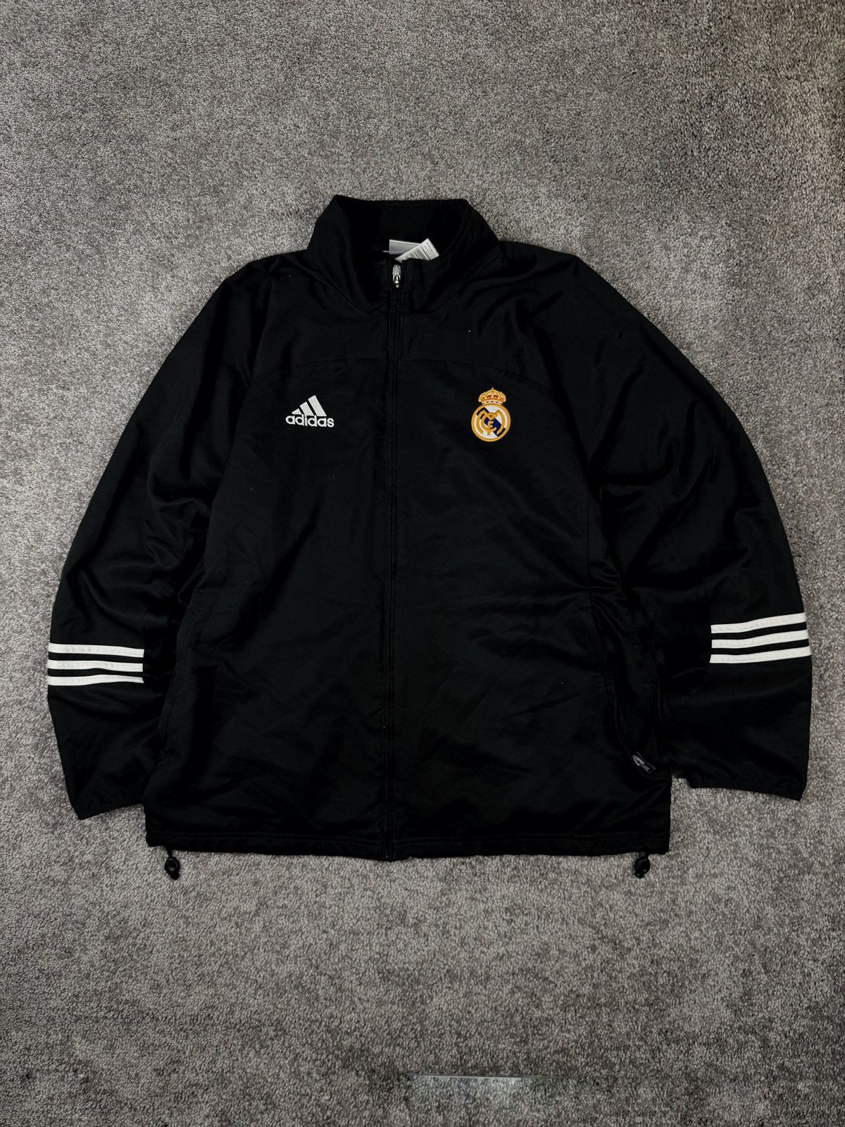 Adidas Adidas Real Madrid 2002/2003 windbreaker jacket Size US L / EU 52-54 / 3 - 1 Thumbnail