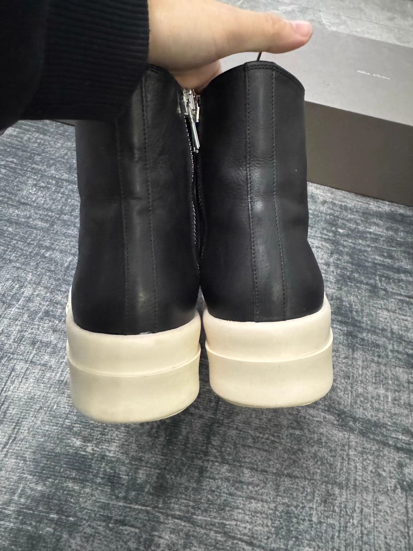 Rick Owens Rick Owens Mainline Thick Sole High Top "Big Converse" Size US 8 / IT 38 - 4 Thumbnail