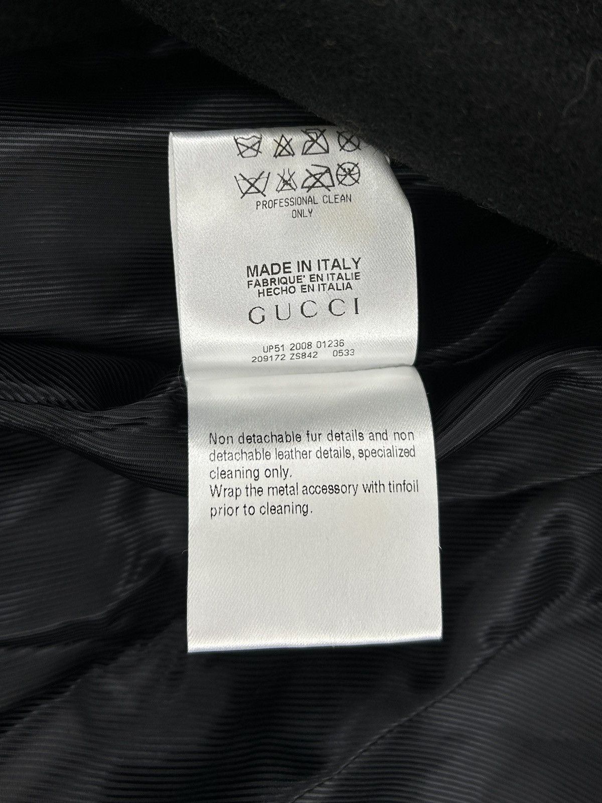 Gucci F/W 08 Runway Fur Trim Jacket Size XS / US 0-2 / IT 36-38 - 13 Thumbnail