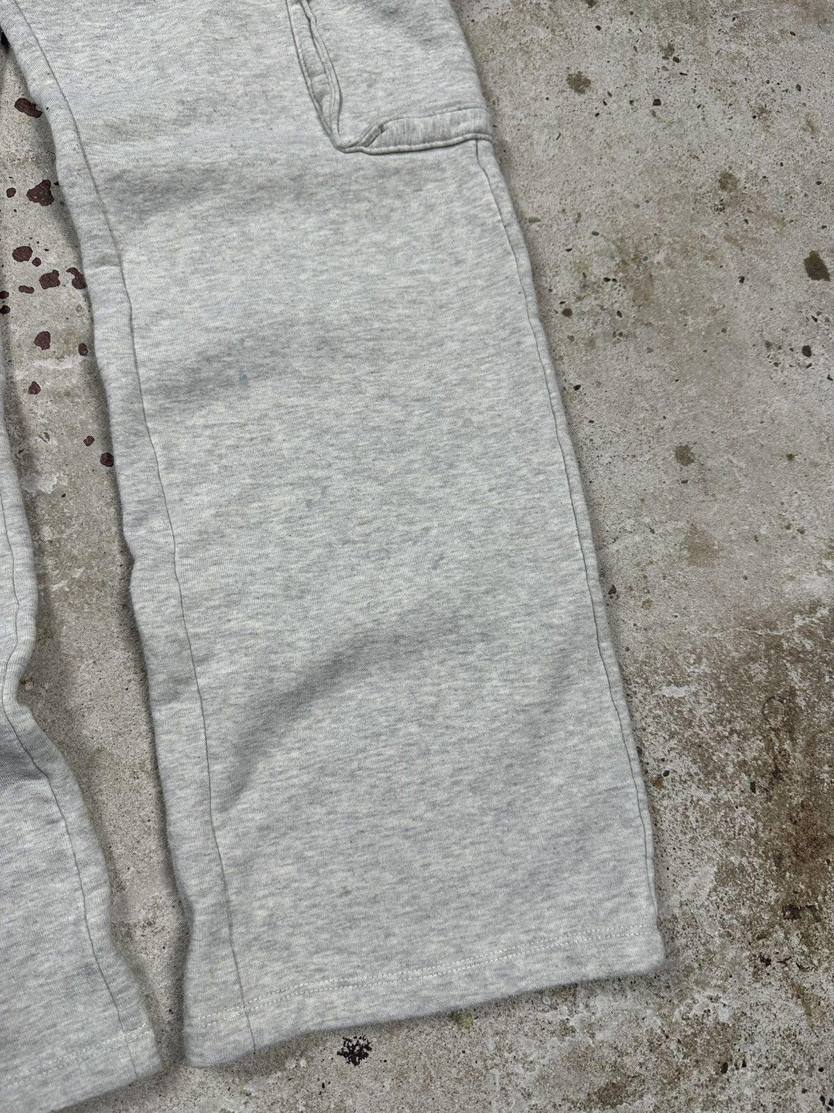 Japanese Brand × Vintage Vintage Y2K BAGGY Gray Cargo Sweatpants Size US 32 / EU 48 - 4 Thumbnail