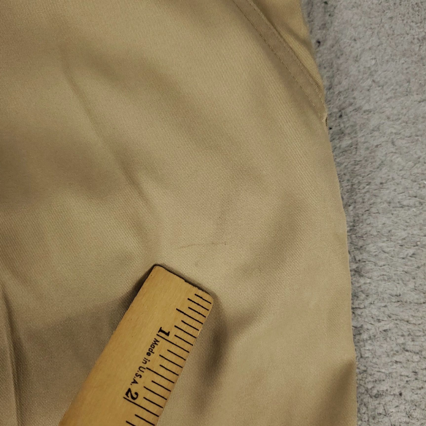 Nike Nike Pants Mens 38x31 Beige Swoosh Dri Fit Golf Flat Front Chino Trousers Size US 38 / EU 54 - 6 Thumbnail