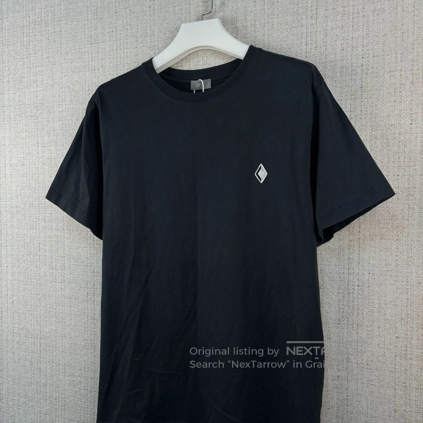 Dior dior cd logo embroidered crew neck t-shirt. Size US L / EU 52-54 / 3 - 2 Thumbnail