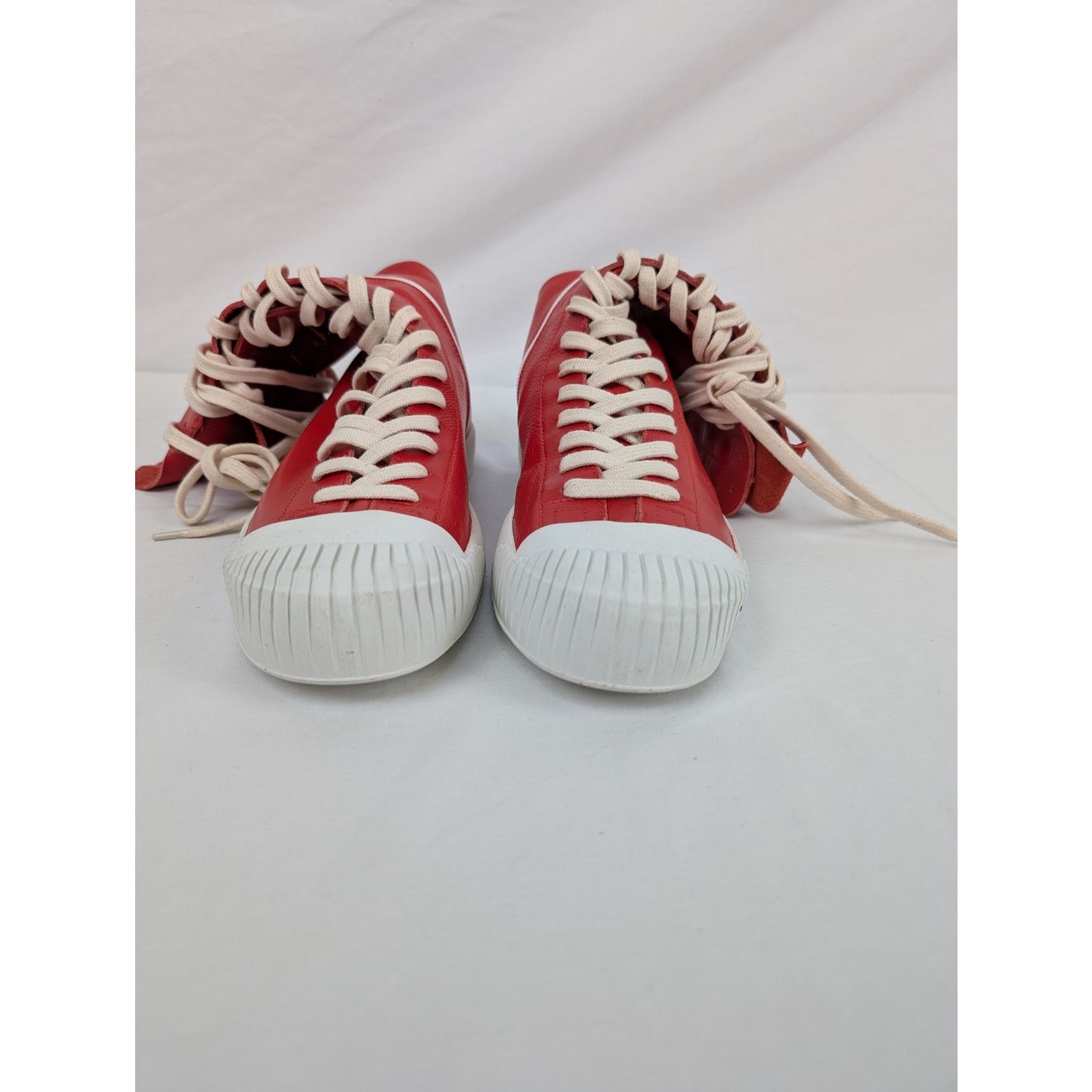 Vivienne Westwood o1rshd1 Lena Leather Boxing Boot in Red Size US 10 / EU 43 - 5 Thumbnail