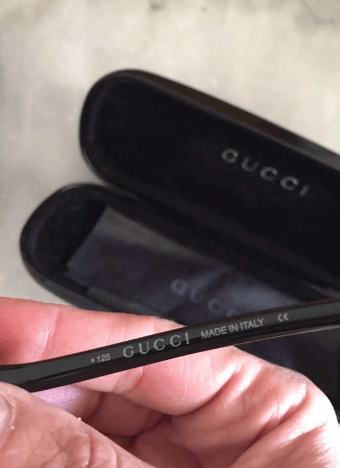 Gucci GUCCI Sunglasses GG1188 Shield Rimless 90s Wrap 1190 Vintage Size ONE SIZE - 4 Thumbnail