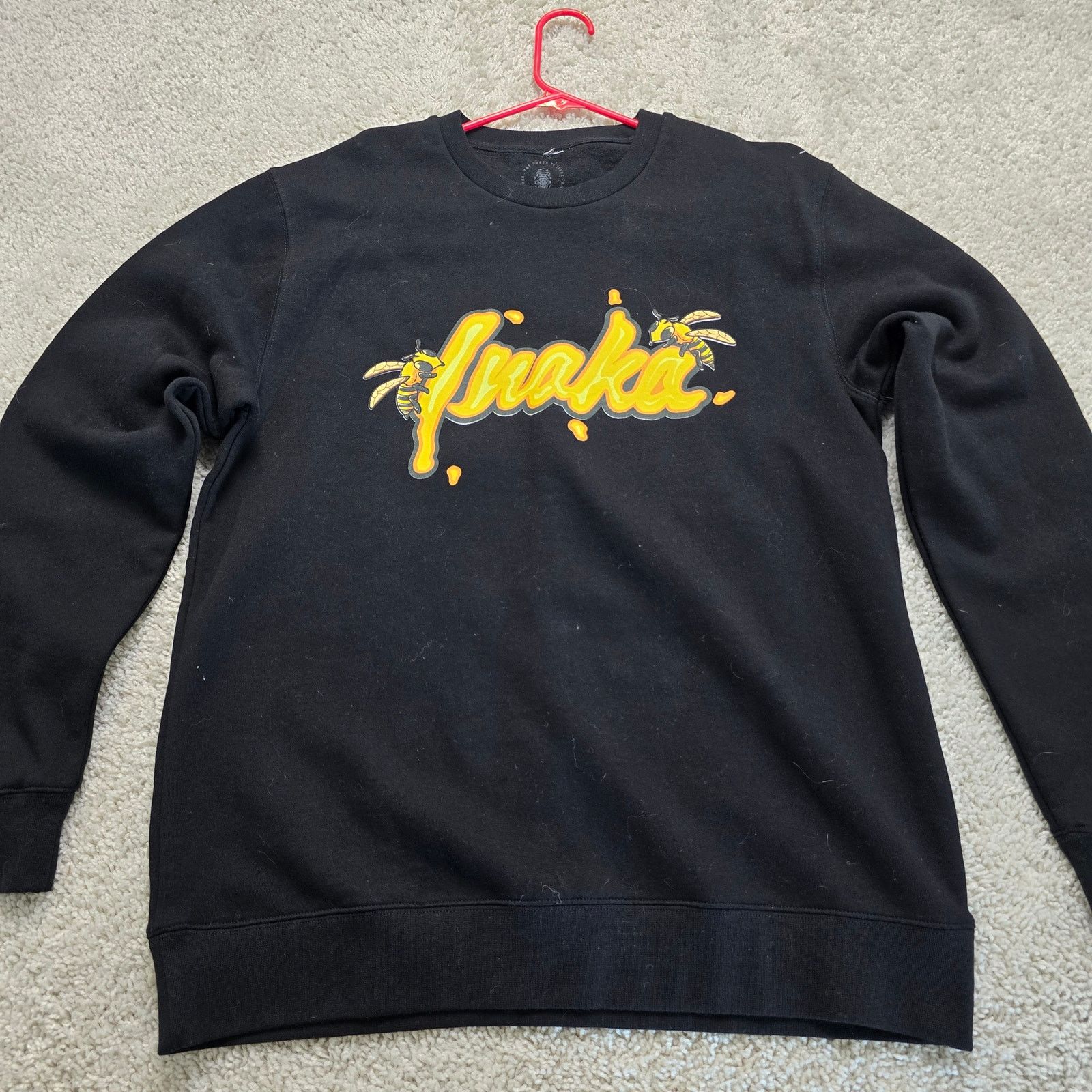 Other Inaka Power Mens Gym workout Sweater Bee Wasps Crewneck l Size US L / EU 52-54 / 3 - 3 Thumbnail