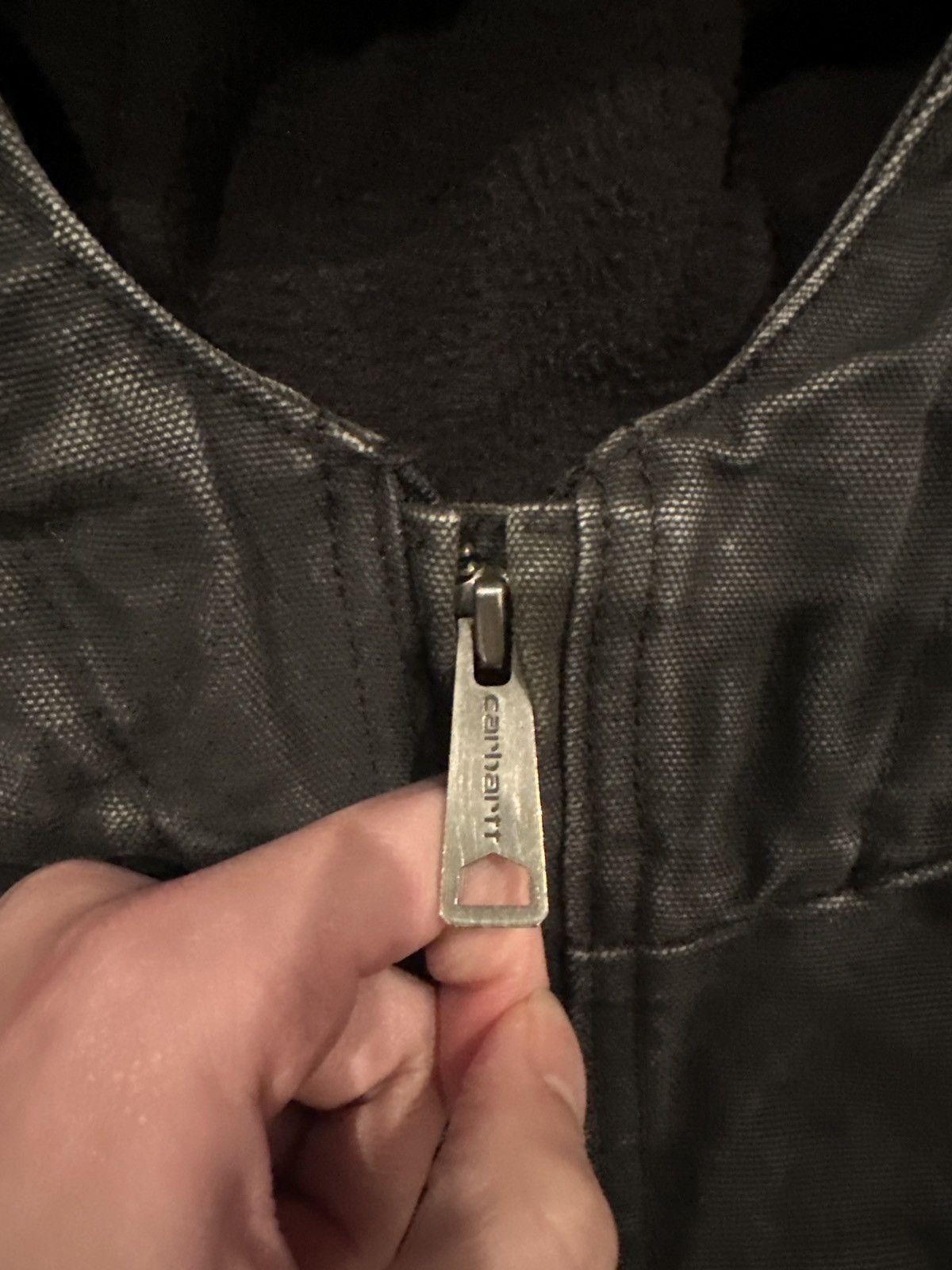 Carhartt × Vintage Carhartt Vintage Black Faded Workwear Jacket Size US L / EU 52-54 / 3 - 3 Thumbnail