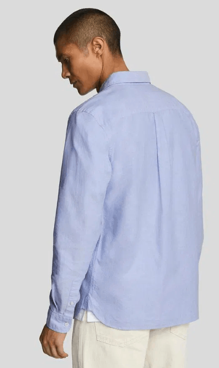 Lyle & Scott LYLE & SCOTT PLAIN OXFORD SHIRT RIVIERA LW2112V X41 Size S Size US S / EU 44-46 / 1 - 3 Thumbnail