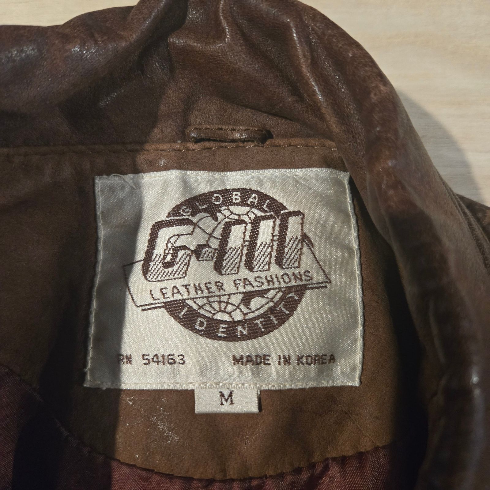 Other Vintage G-III Global Indentity Leather bomber jacket sz M Size M / US 6-8 / IT 42-44 - 7 Thumbnail