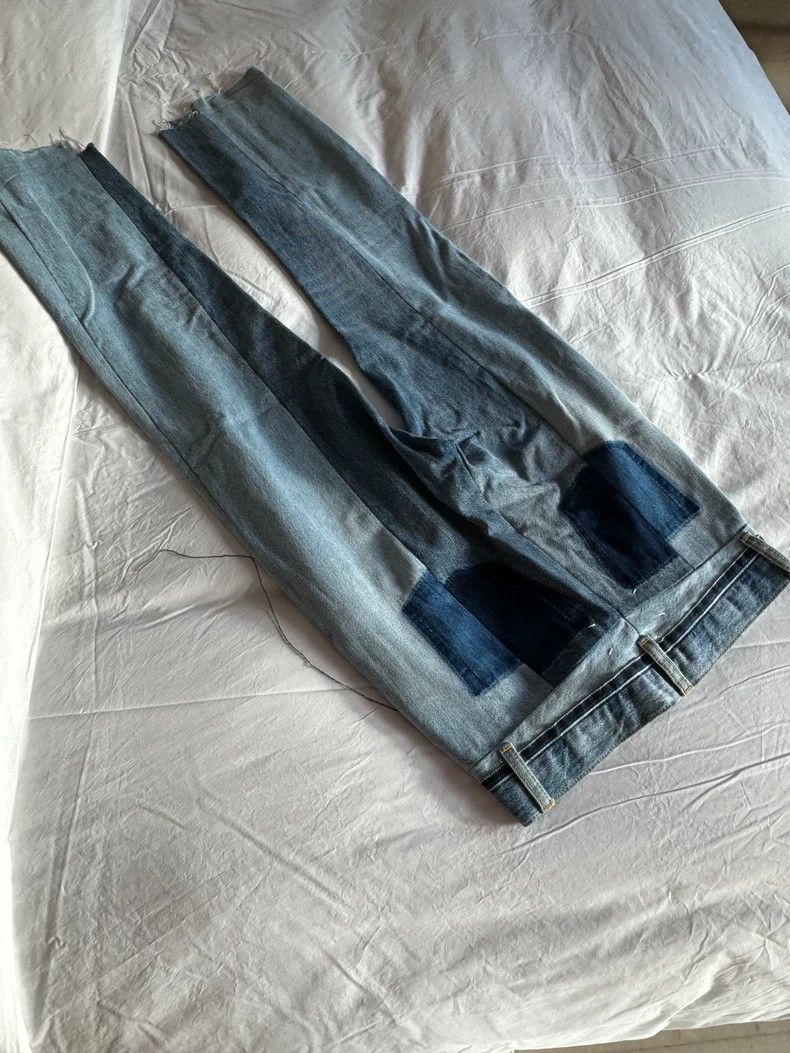 Maison Margiela Maison Margiela Two-color stitching wool jeans 2502-Nextarr Size 25" / US 0 / IT 36 - 5 Thumbnail