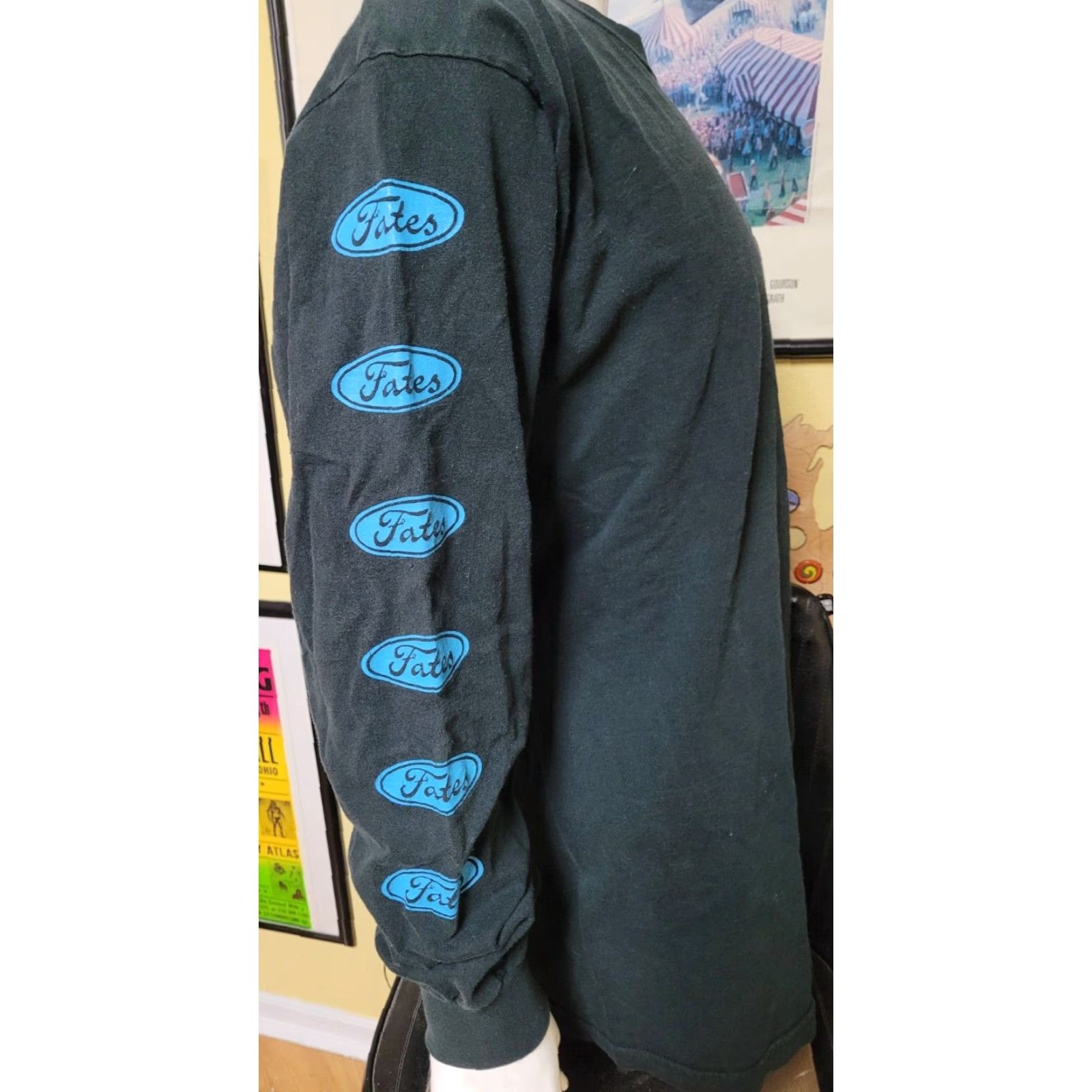 Hanes VTG Fates Warning Pleasant Shade of Gray Long Sleeve T Shirt XL Band Graphic Tee Men Black Cotton Hanes ProG Metal 1997 Size US XL / EU 56 / 4 - 4 Thumbnail