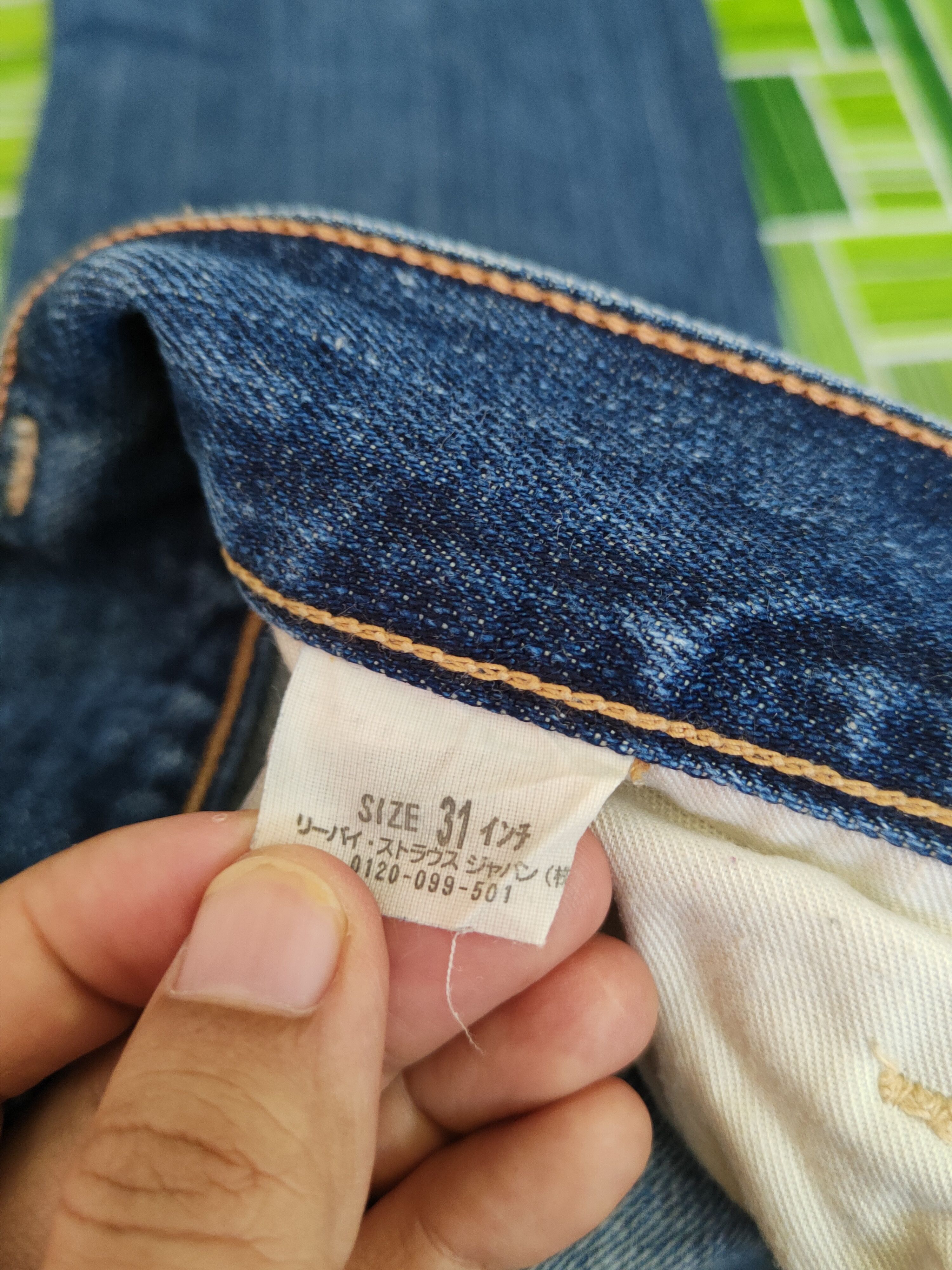 Levi's Levi's Blue Distressed Ripped denim Jeans #S1826 Size US 31 - 15 Thumbnail