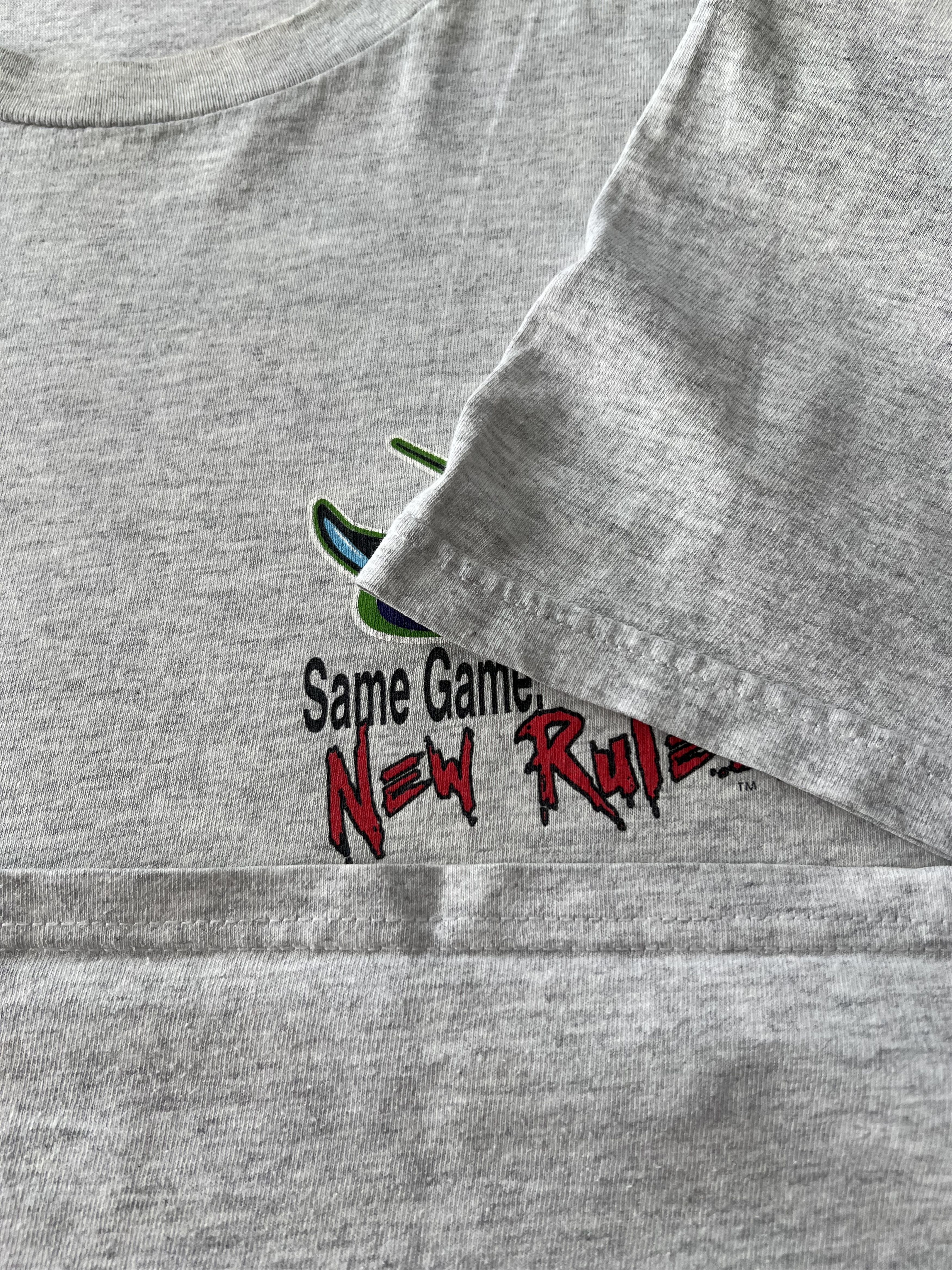 MLB Vintage 1995 Tampa Bay Devil Rays MLB Baseball Gray T-shirt Size US XL / EU 56 / 4 - 5 Thumbnail