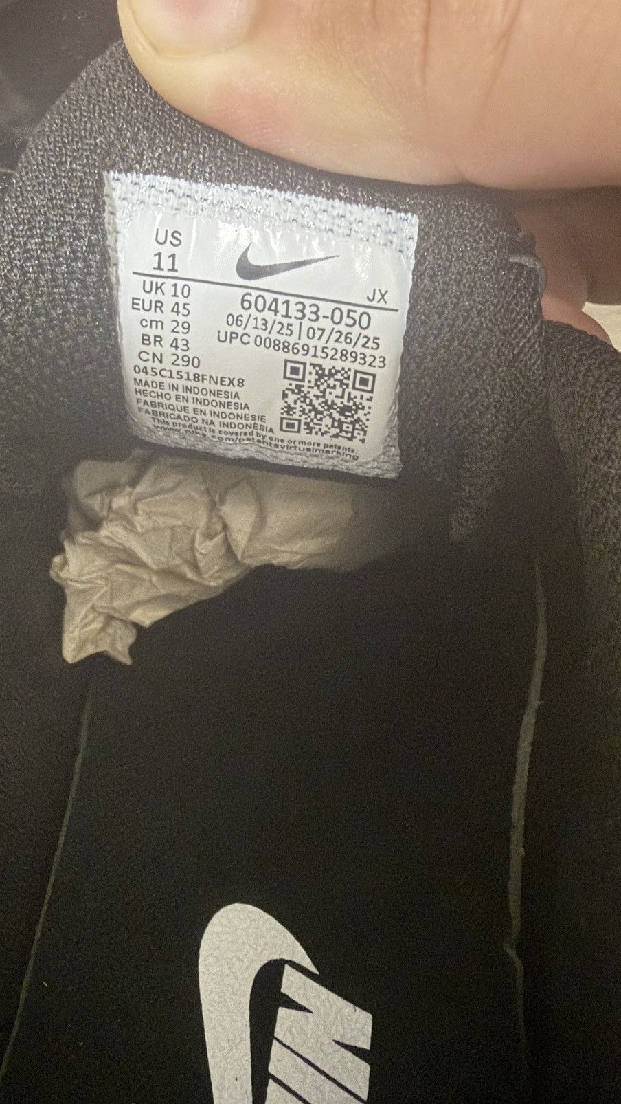 Nike Nike Air Max plus all black Size US 11 / EU 44 - 7 Thumbnail
