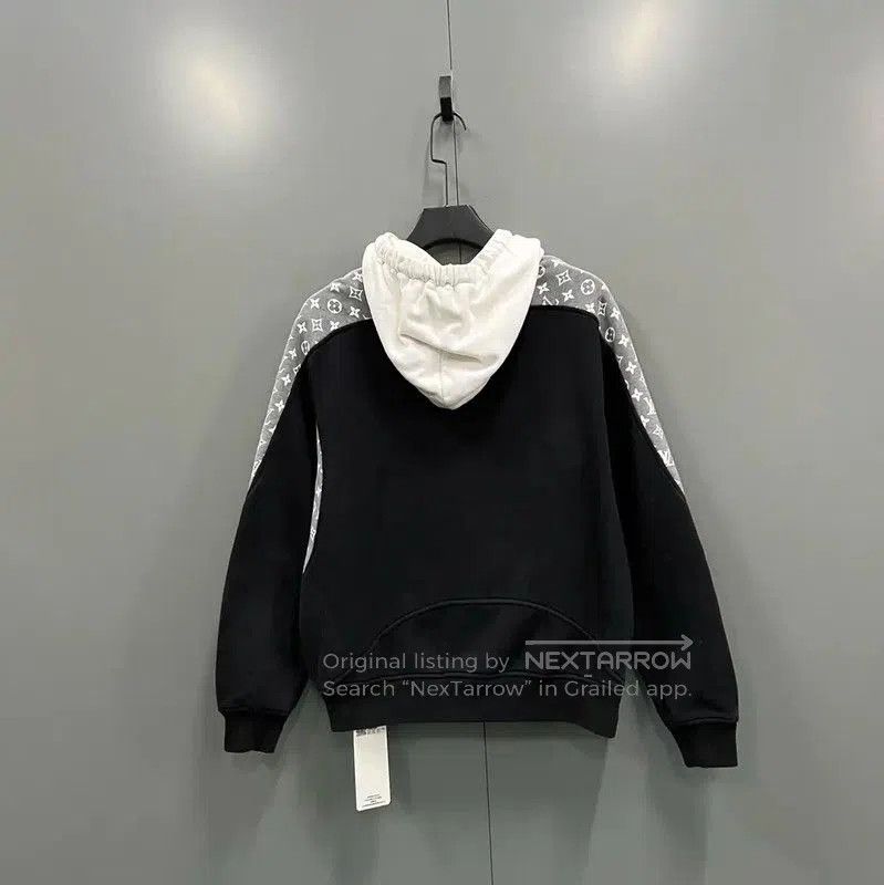 Louis Vuitton Louis Vuitton Multicolor Logo Hooded Sweatshirt . Size M / US 6-8 / IT 42-44 - 4 Thumbnail